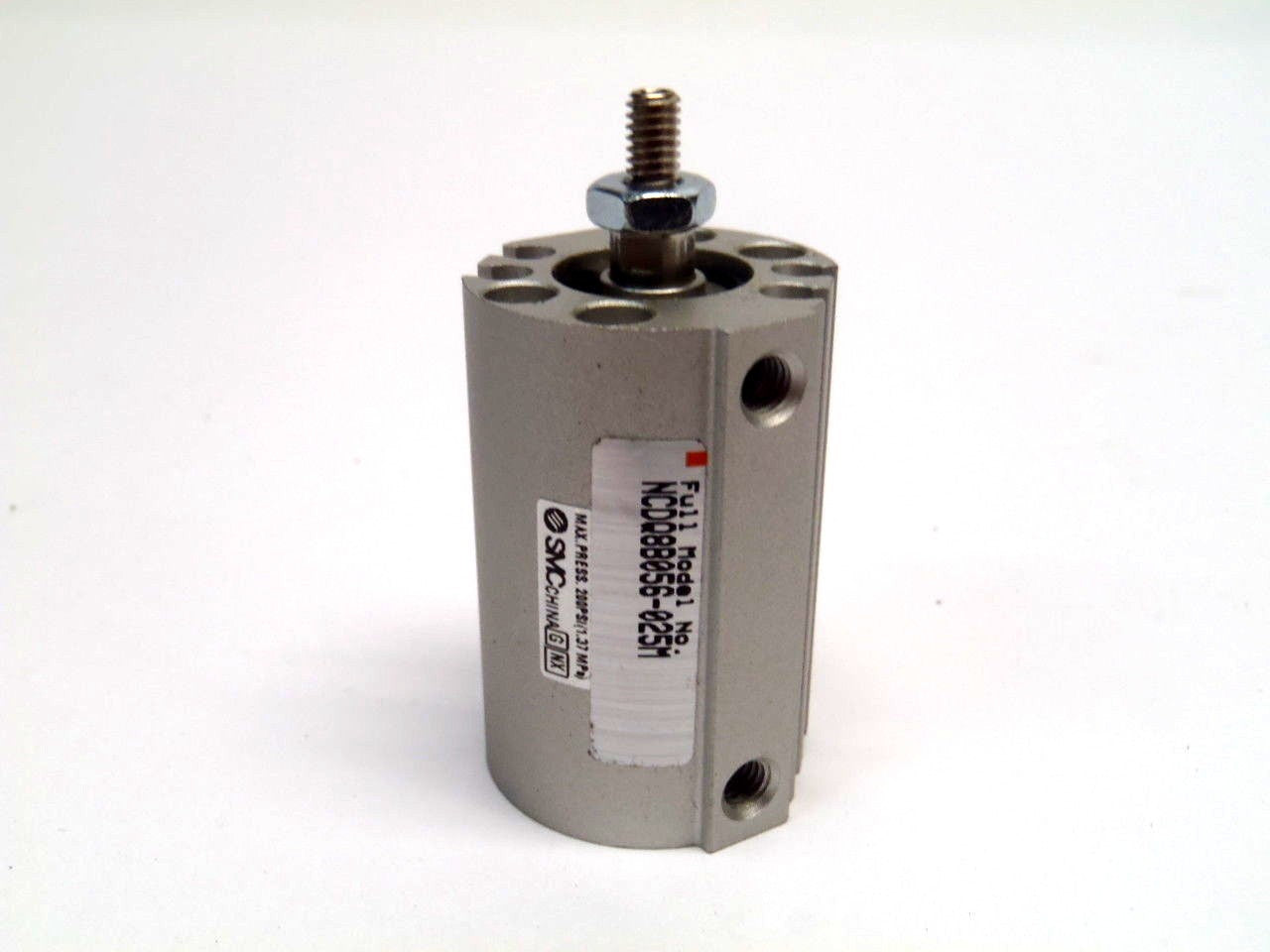 SMC NCDQ8B056-025M Pneumatic Cylinder 200 PSI 1.37 MPa - Maverick Industrial Sales