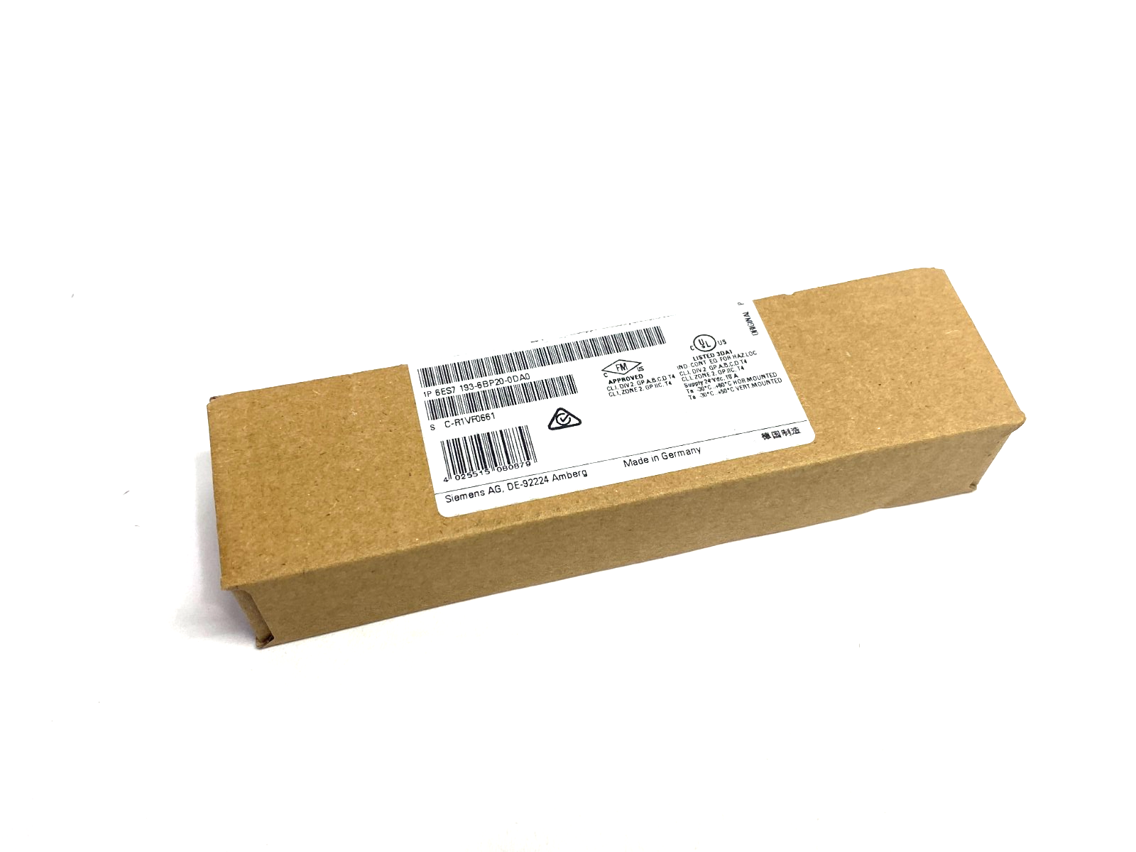 Siemens 6ES7193-6BP20-0DA0 SIMATIC ET 200SP Base Unit BU15-P16+A10+2D, Type A0 - Maverick Industrial Sales