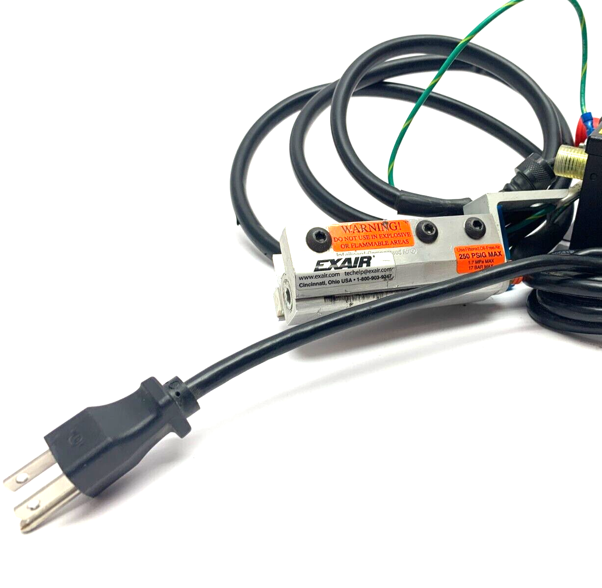 EXAIR 7901 Static Neutralizing Power Supply w/ Air Knife and Bar 50/60Hz - Maverick Industrial Sales