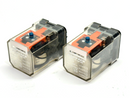 Schrack RL301024 Plug-In Relay 11-Pin 24V 10A 250V LOT OF 2 - Maverick Industrial Sales