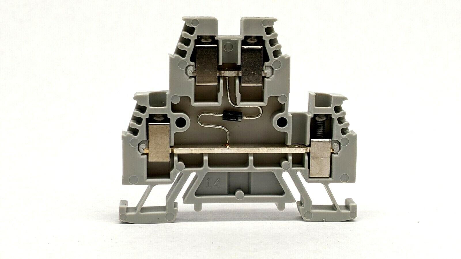 Sprecher+Schuh V7-WD4DR Diode Terminal Block 6mm LOT OF 8 - Maverick Industrial Sales