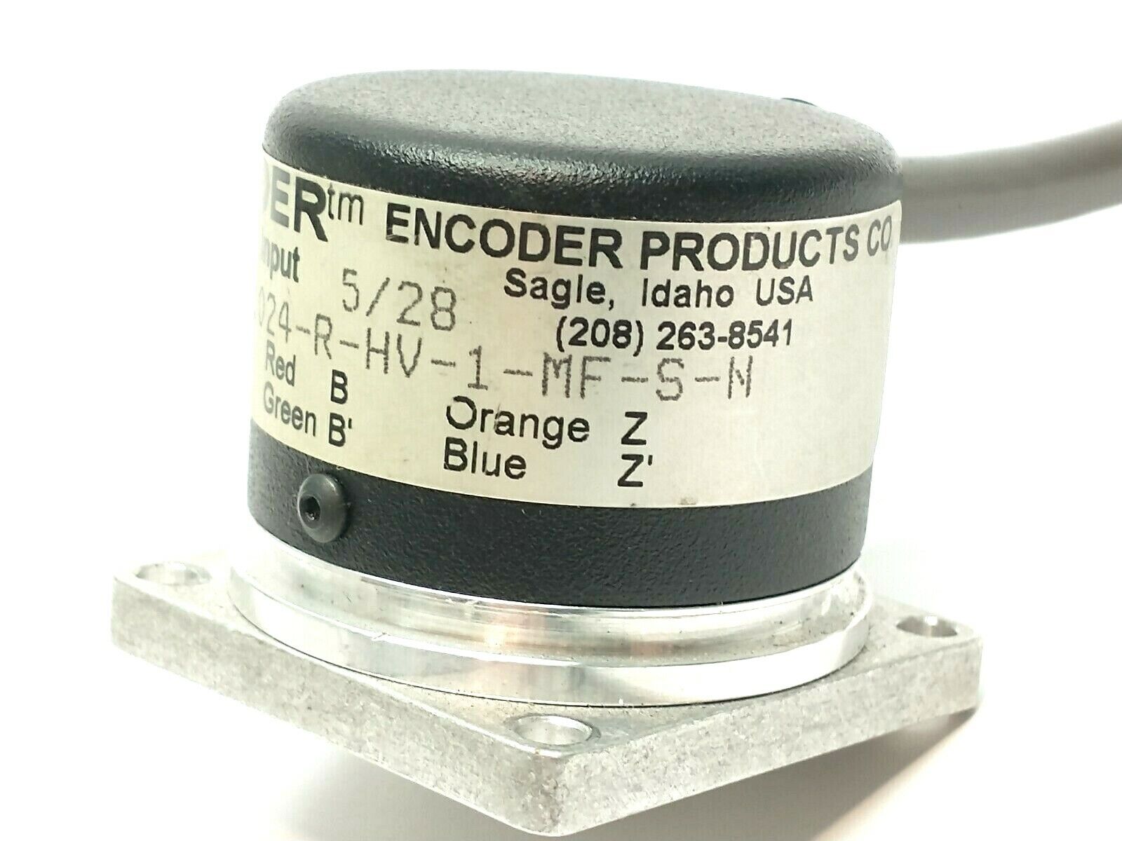 Encoder Products 755A-07-S-1024-R-HV-1-MF-S-N Incremental Shaft Encoder 5/28VDC - Maverick Industrial Sales