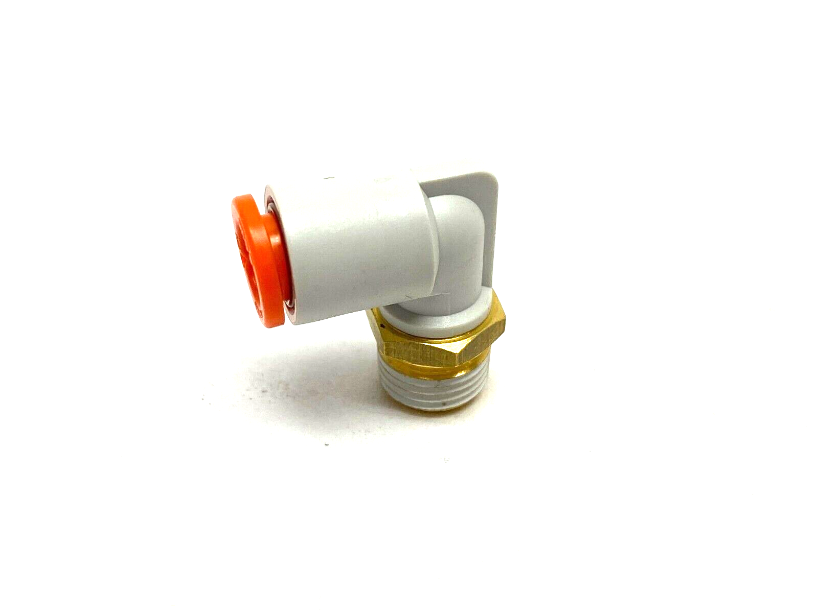 SMC KQ2L07-34AS Male Elbow Fitting 1/4" OD Tube 1/4" NPT LOT OF 15 - Maverick Industrial Sales