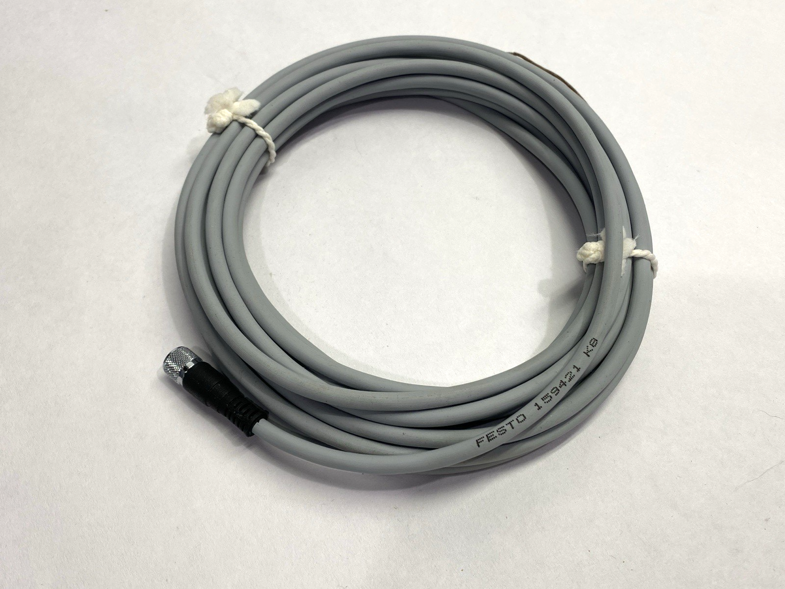 Festo SIM-M8-3GD-5-PU Single-Ended Cordset 3-Pin M8 5m 159421 - Maverick Industrial Sales