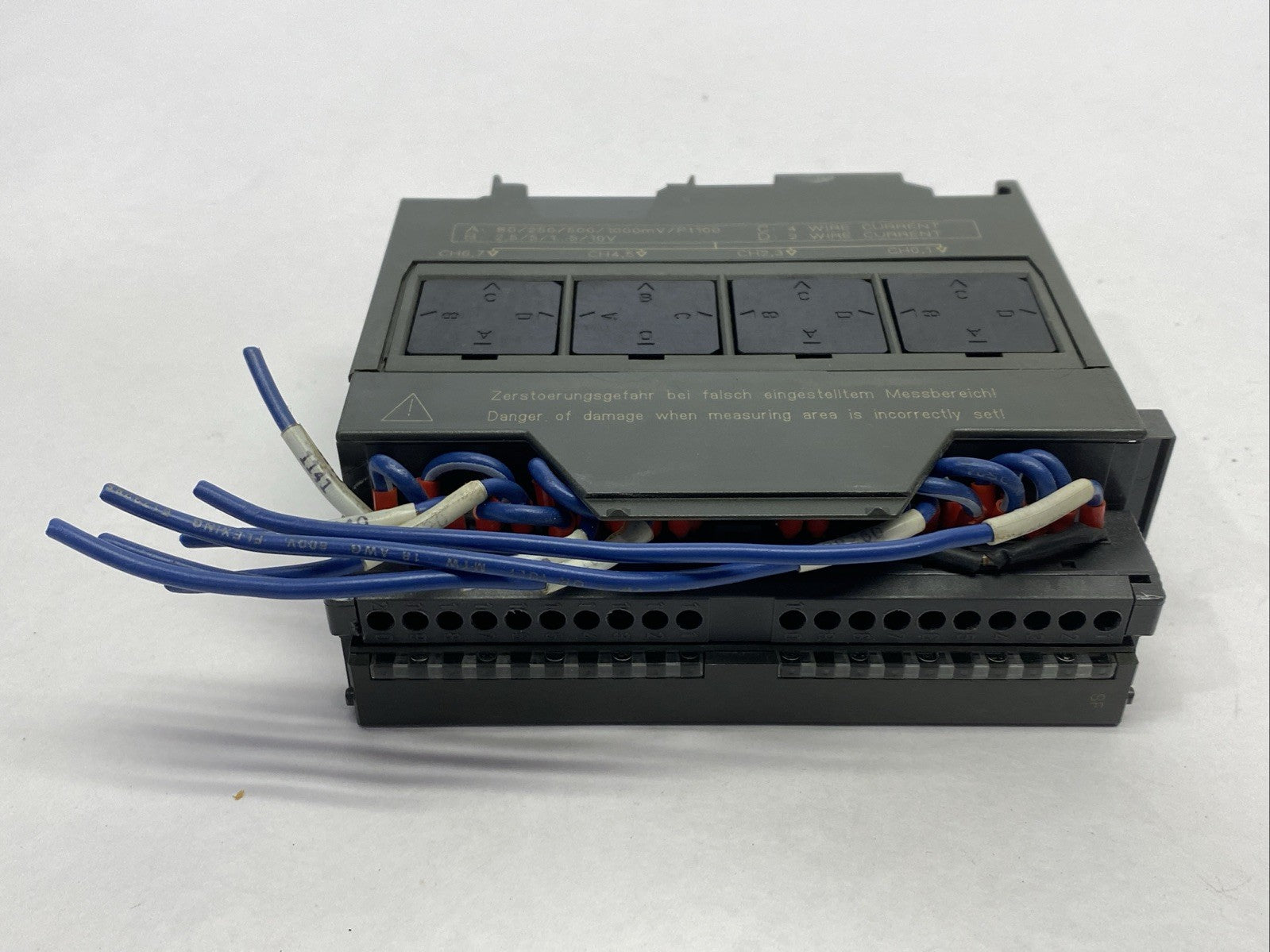 Siemens 6ES7331-7KF02-0AB0 Simatic S7 Analog Input Module SM331 NO COVER - Maverick Industrial Sales