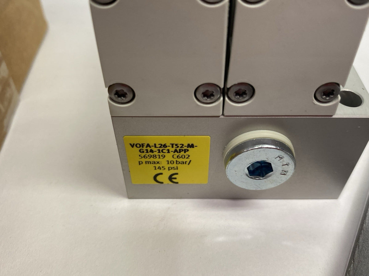 Festo VOFA-L26-T52-M-G14-1C1-APP Control Block Manif. 5/2-way, Monostable 569819 - Maverick Industrial Sales