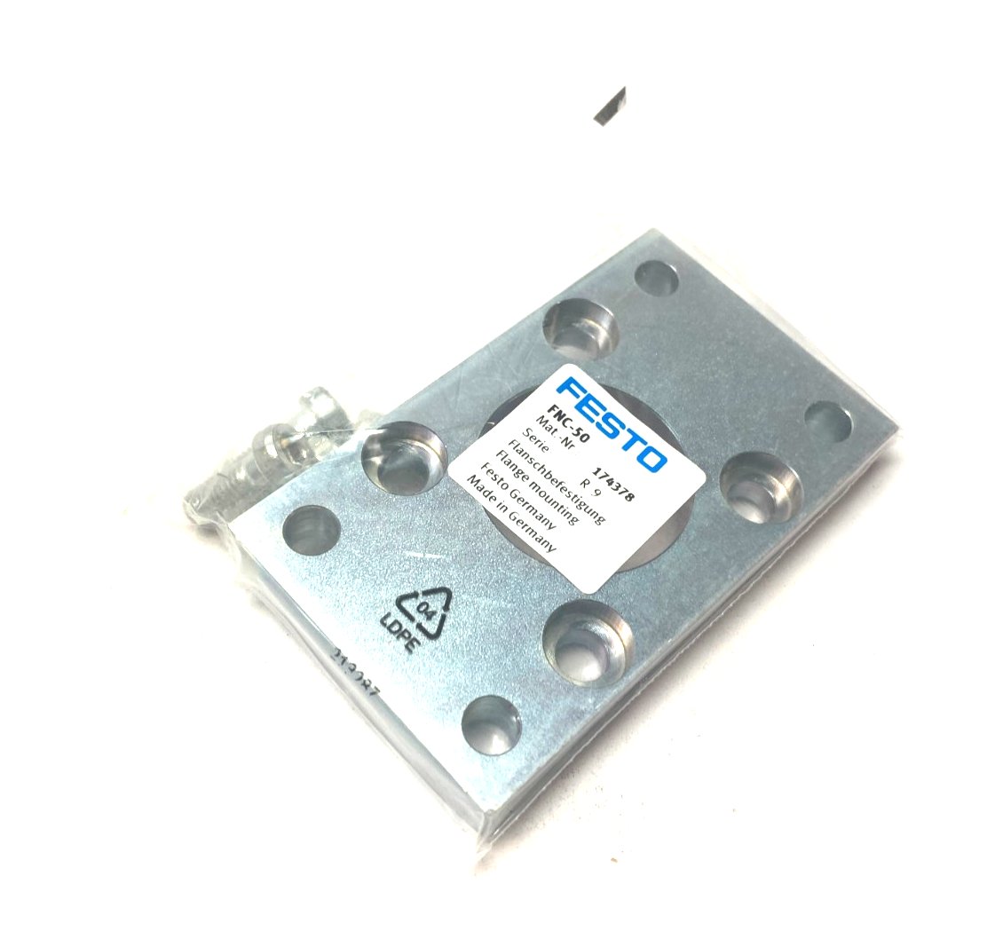 Festo FNC-50 Flange Mounting Plate 174378 - Maverick Industrial Sales