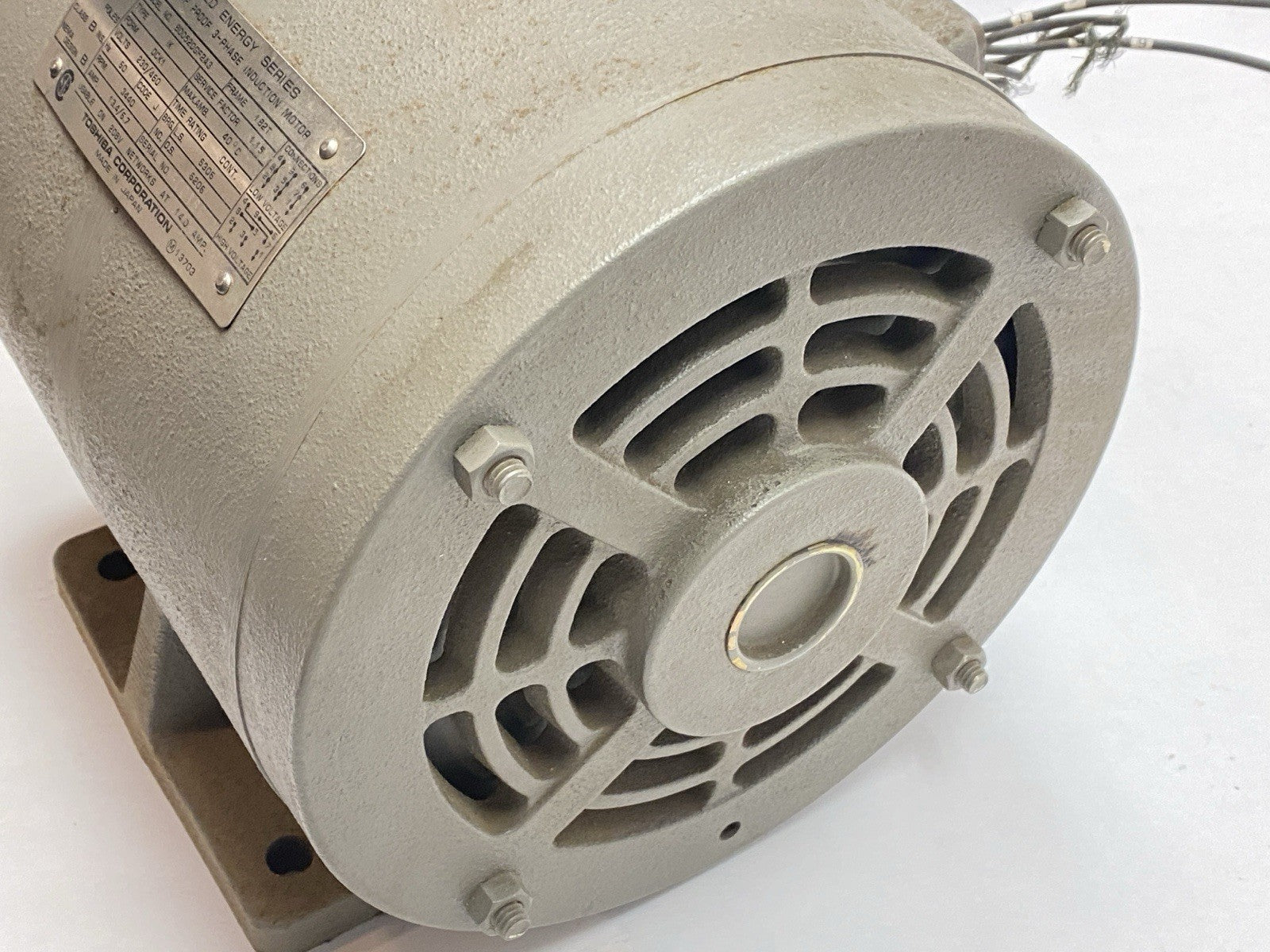 B0052DGF2A3 | Toshiba Induction Motor 3-Phase 3440RPM 13.4/6.7A 230/480VAC - New – Open box - Maverick Industrial Sales