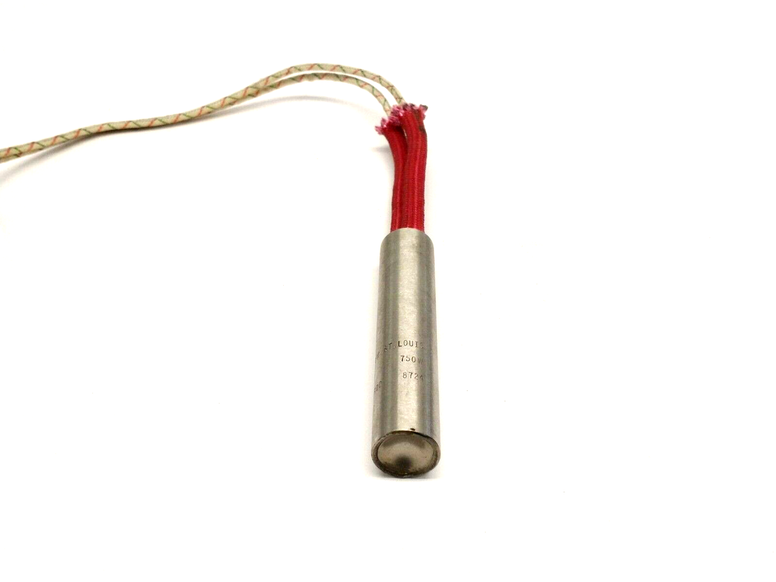Watlow L3A71 FIREROD Cartridge Heater 5/8" x 3" Long 240V 750W 10" Cable w/ Plug - Maverick Industrial Sales