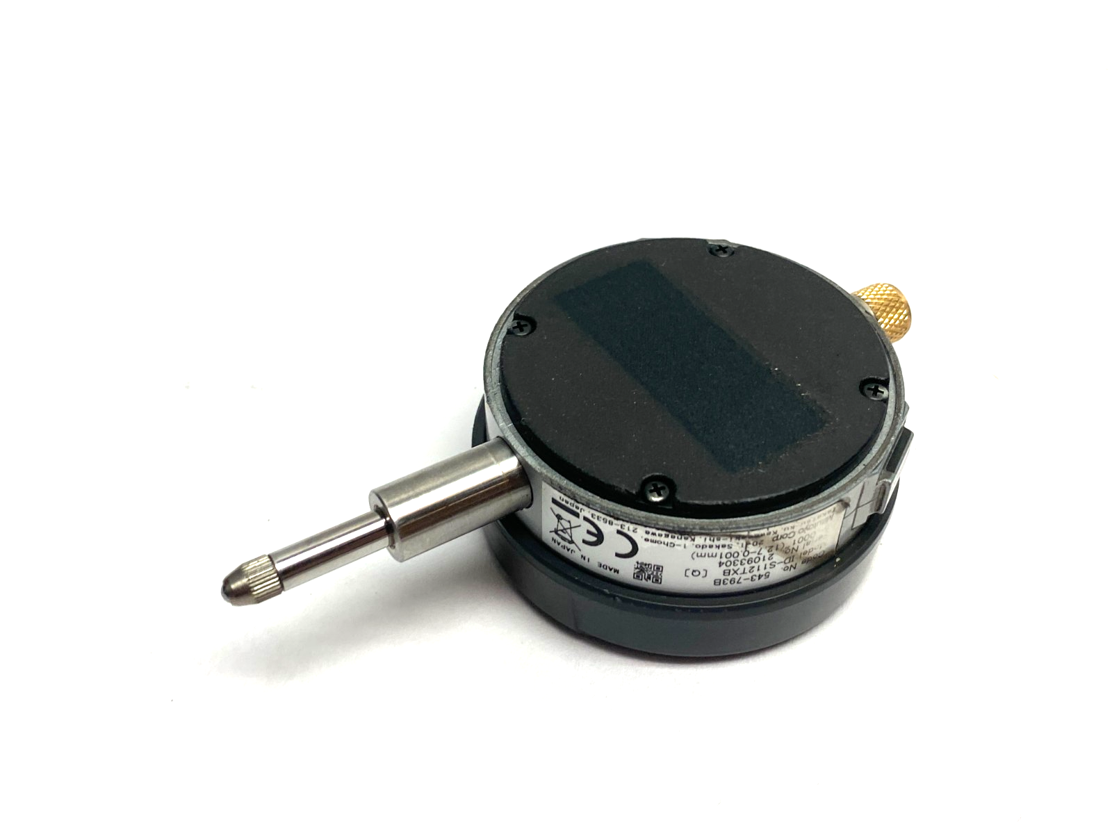 Mitutoyo 543-793B Digimatic ABSOLUTE Indicator ID-S112TXB 12.7mm CRACKED SCREEN - Maverick Industrial Sales