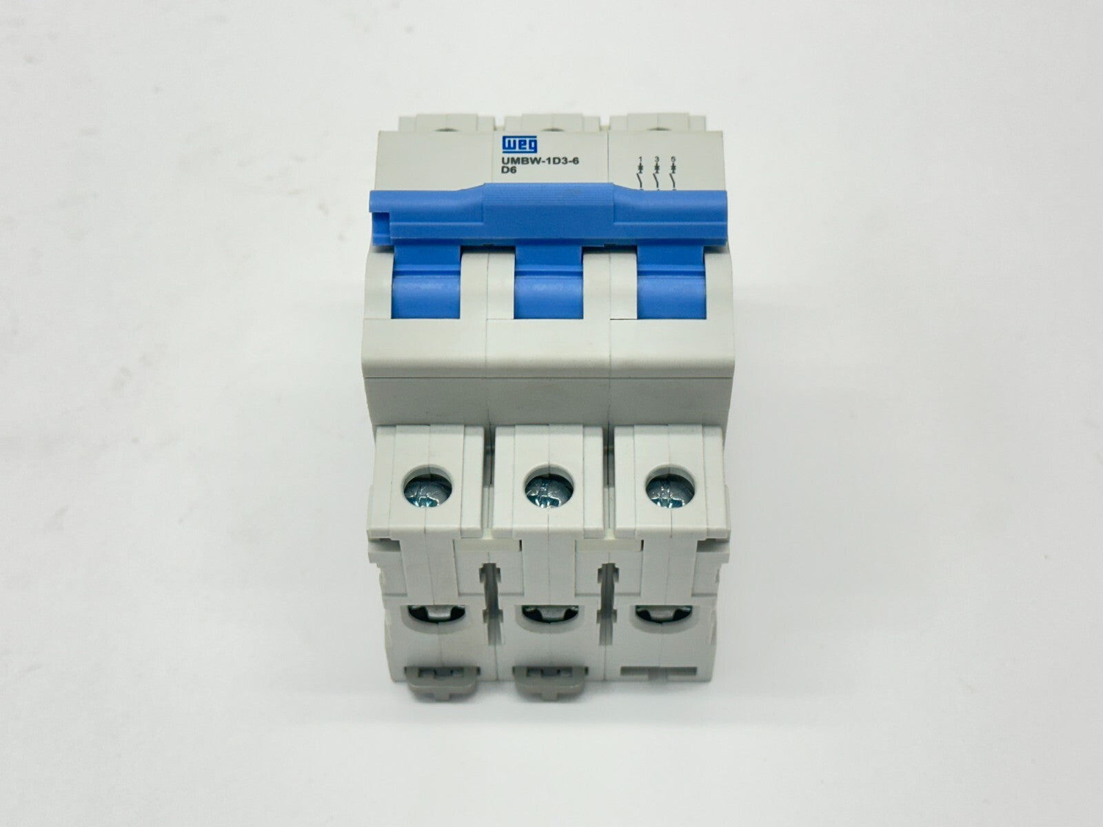 WEG UMBW-1D3-6 D6 Circuit Breaker 7.5kA 480VAC D6R/3H1 - Maverick Industrial Sales