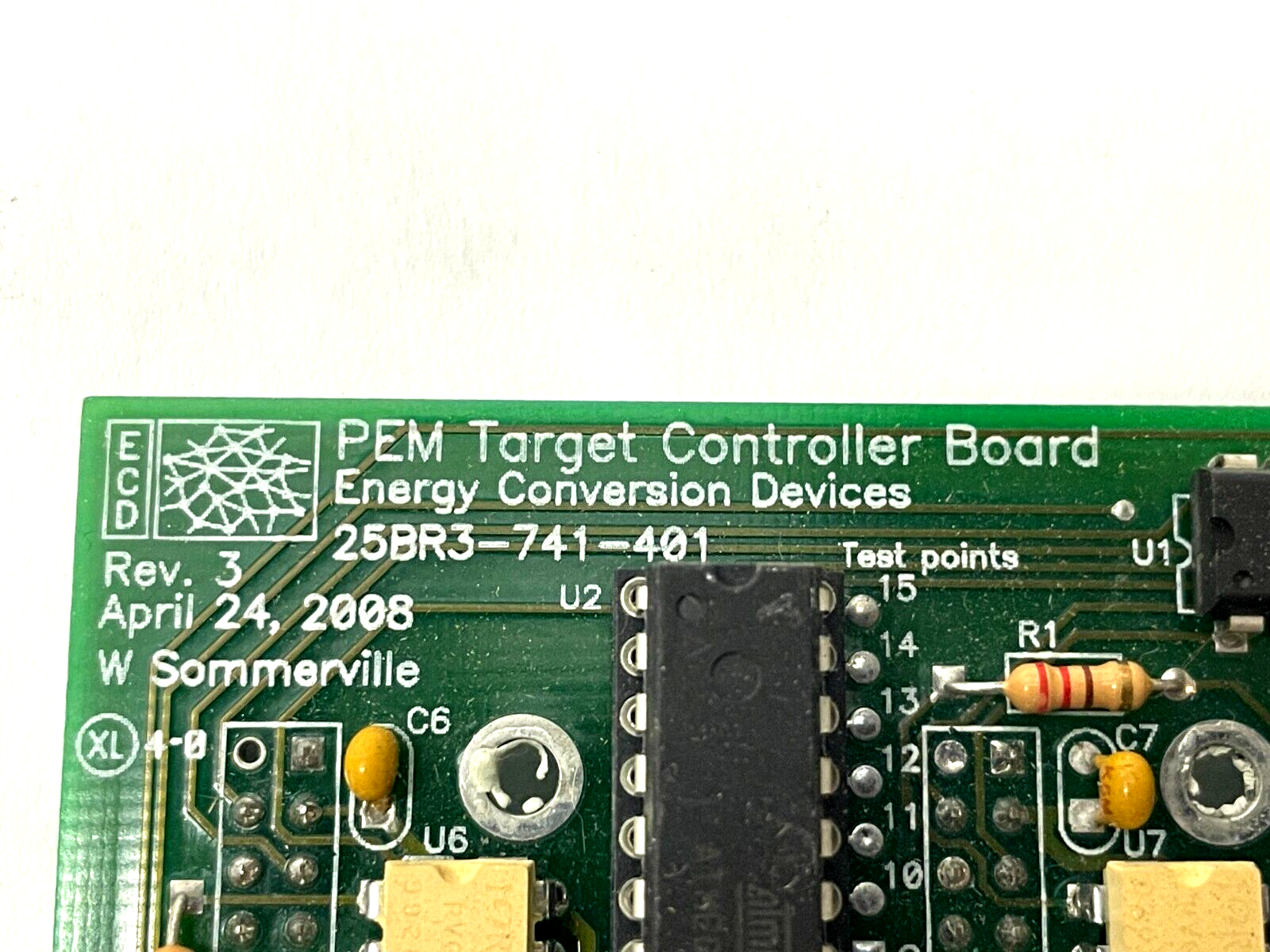 ECD 25BR3-741-401 Rev. 3 PEM Target Controller Board - Maverick Industrial Sales