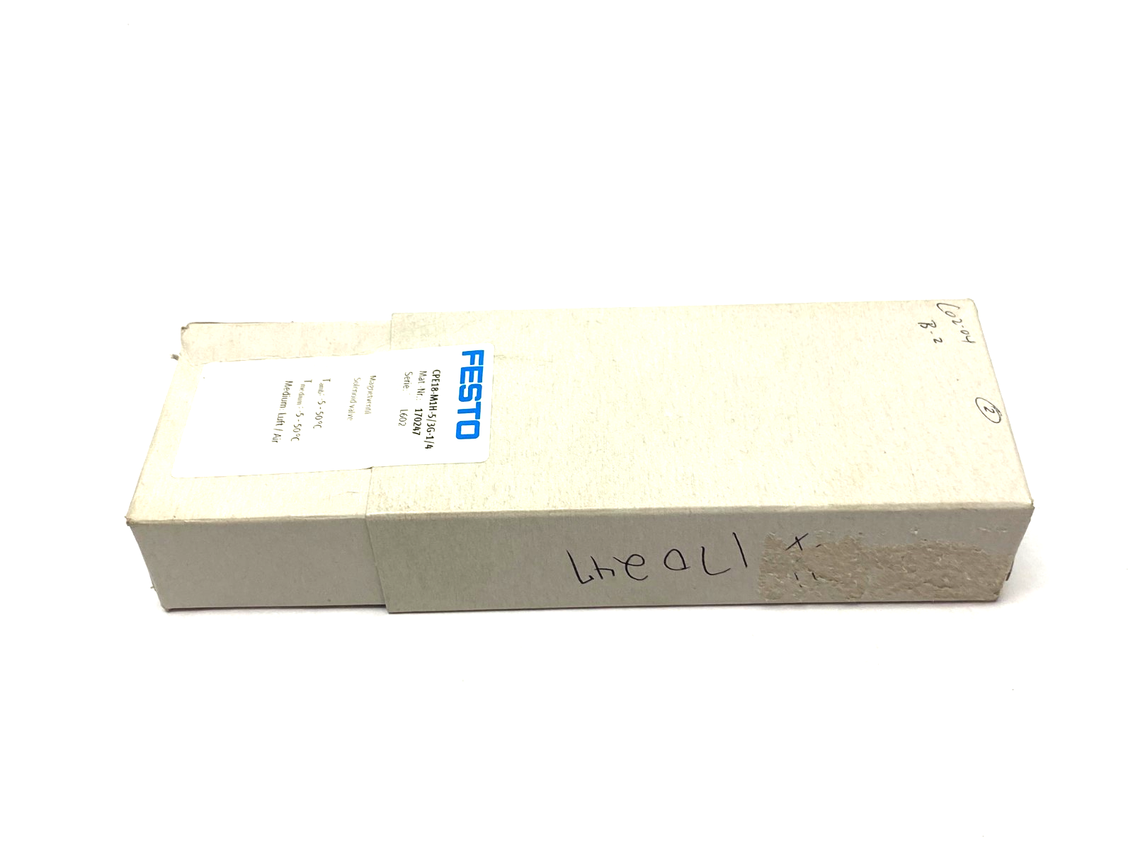 Festo CPE18-M1H-5/3G-1/4 Solenoid Valve 5/3 Closed 170247 - Maverick Industrial Sales
