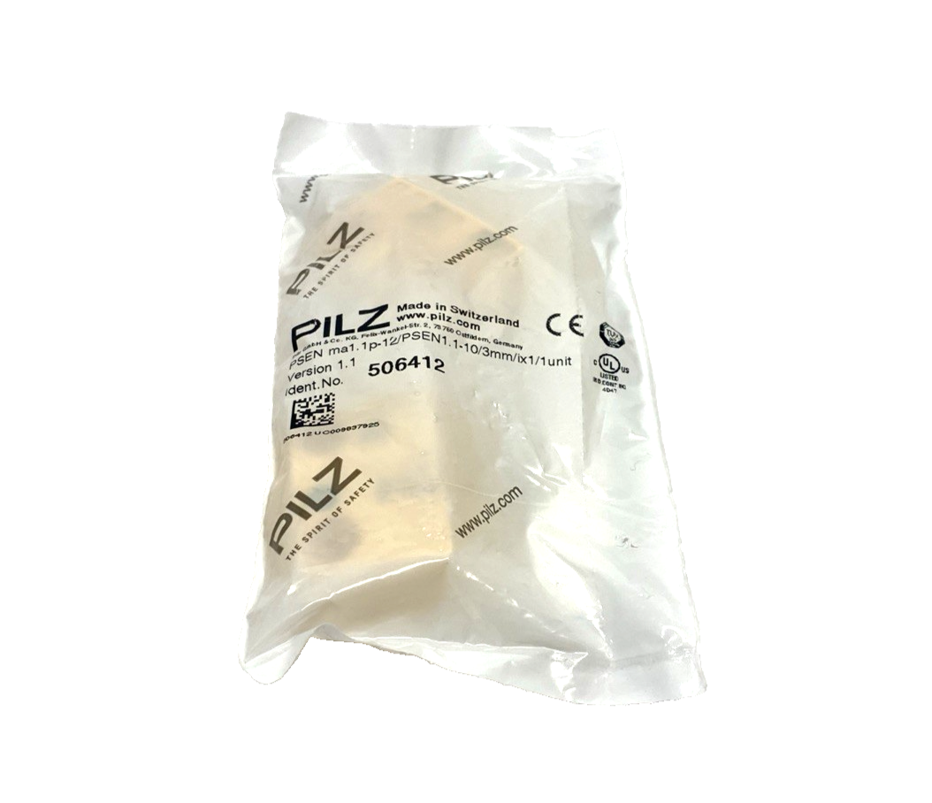 PSEN ma1.1p-12/PSEN1.1-10/3mm/ix1/1unit | Pilz Magnetic Safety Switch, 506412 - New - Maverick Industrial Sales