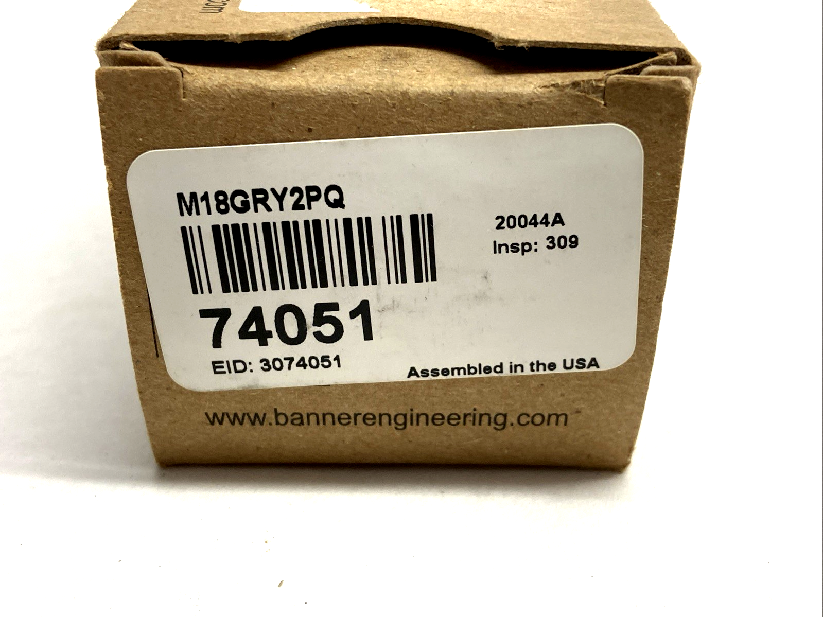 Banner M18GRY2PQ General Purpose Indicator M18 Series Barrel Housing 74051 - Maverick Industrial Sales