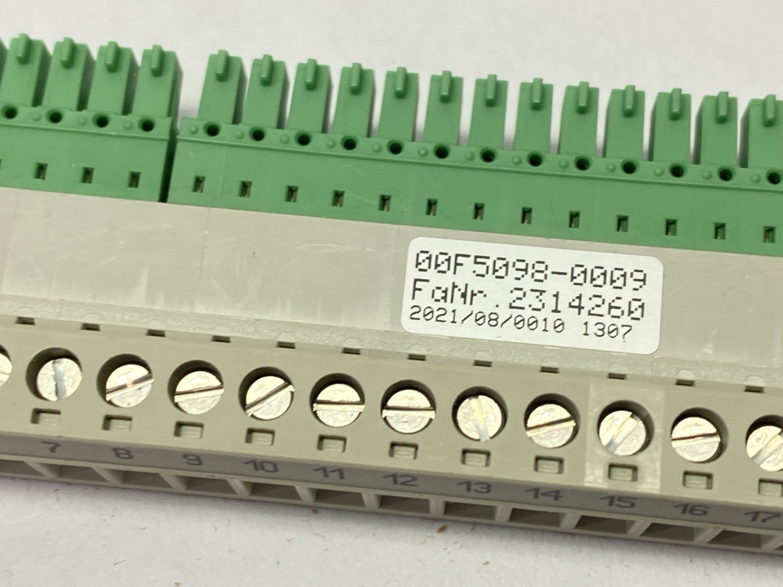 Homag 4-008-39-1197 Terminal Strip Adapter KEB F5C/G - Maverick Industrial Sales