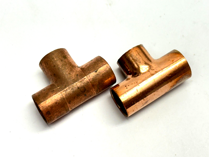 1/2" Tee C x C x C Copper LOT OF 2 - Maverick Industrial Sales