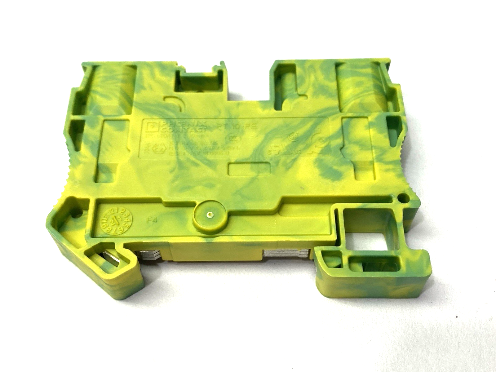 Phoenix Contact PT 10-PE Protective Conductor Terminal Block 3212131 - Maverick Industrial Sales