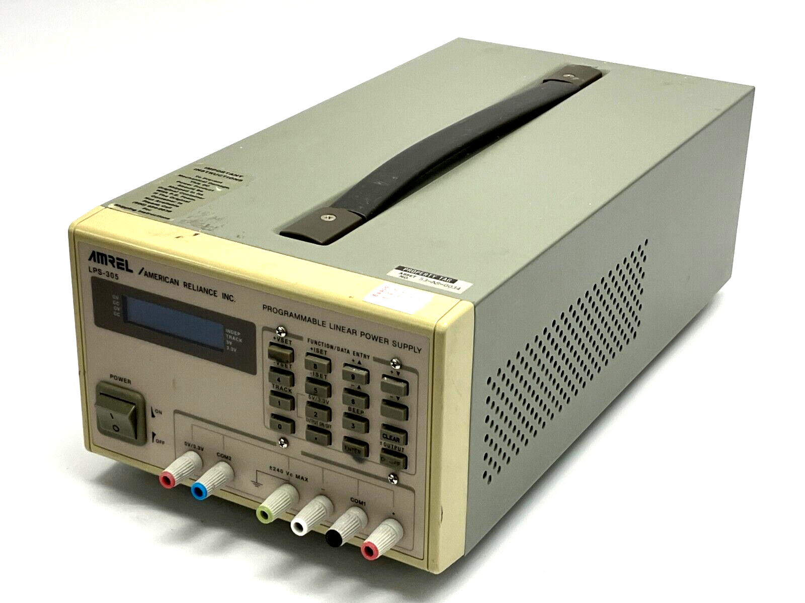 LPS-305 | Amrel Programmable Linear Power Supply - For parts or not working - Maverick Industrial Sales