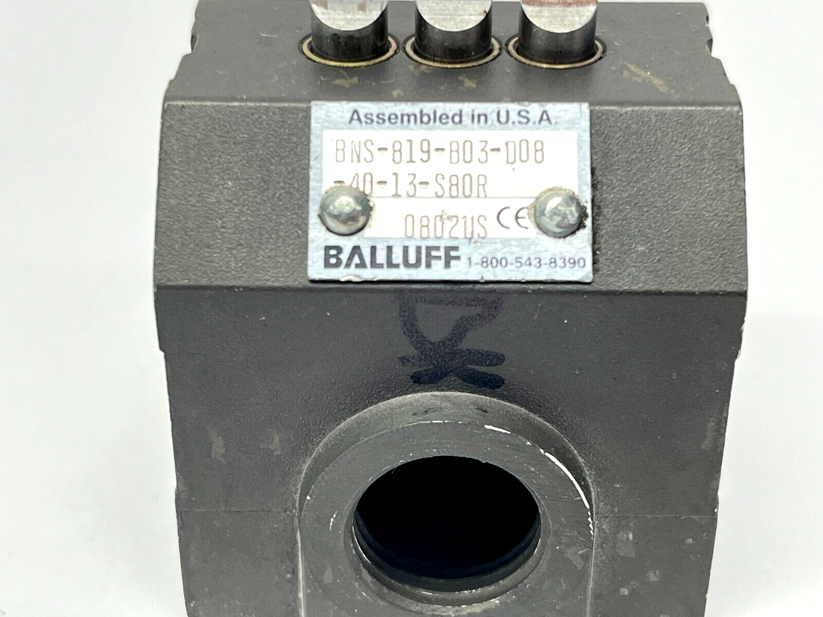 Balluff BNS01RZ Multiple Position Limit Switches BNS-819-B03-D08-40-13-S80R - Maverick Industrial Sales