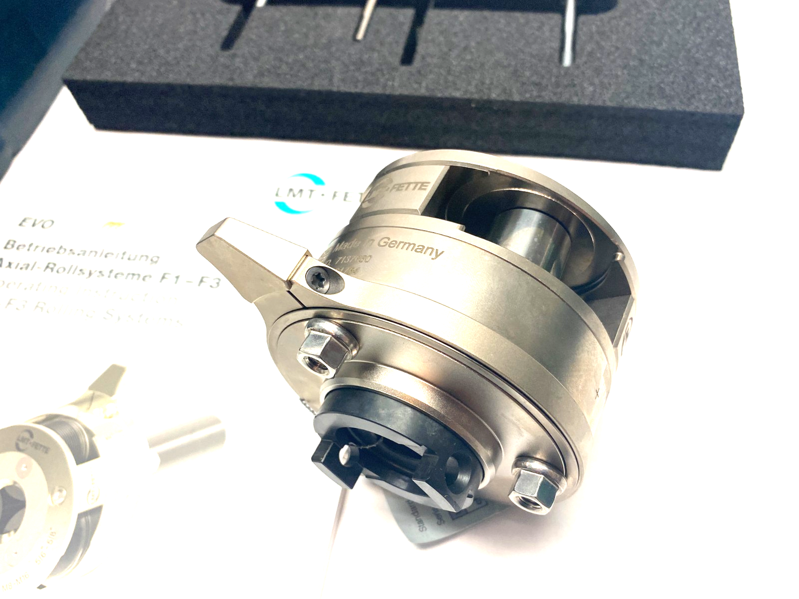 LMT Fette 7137660 EVOline Thread Rolling Axial Die Head ARK-F2 EVO - Maverick Industrial Sales