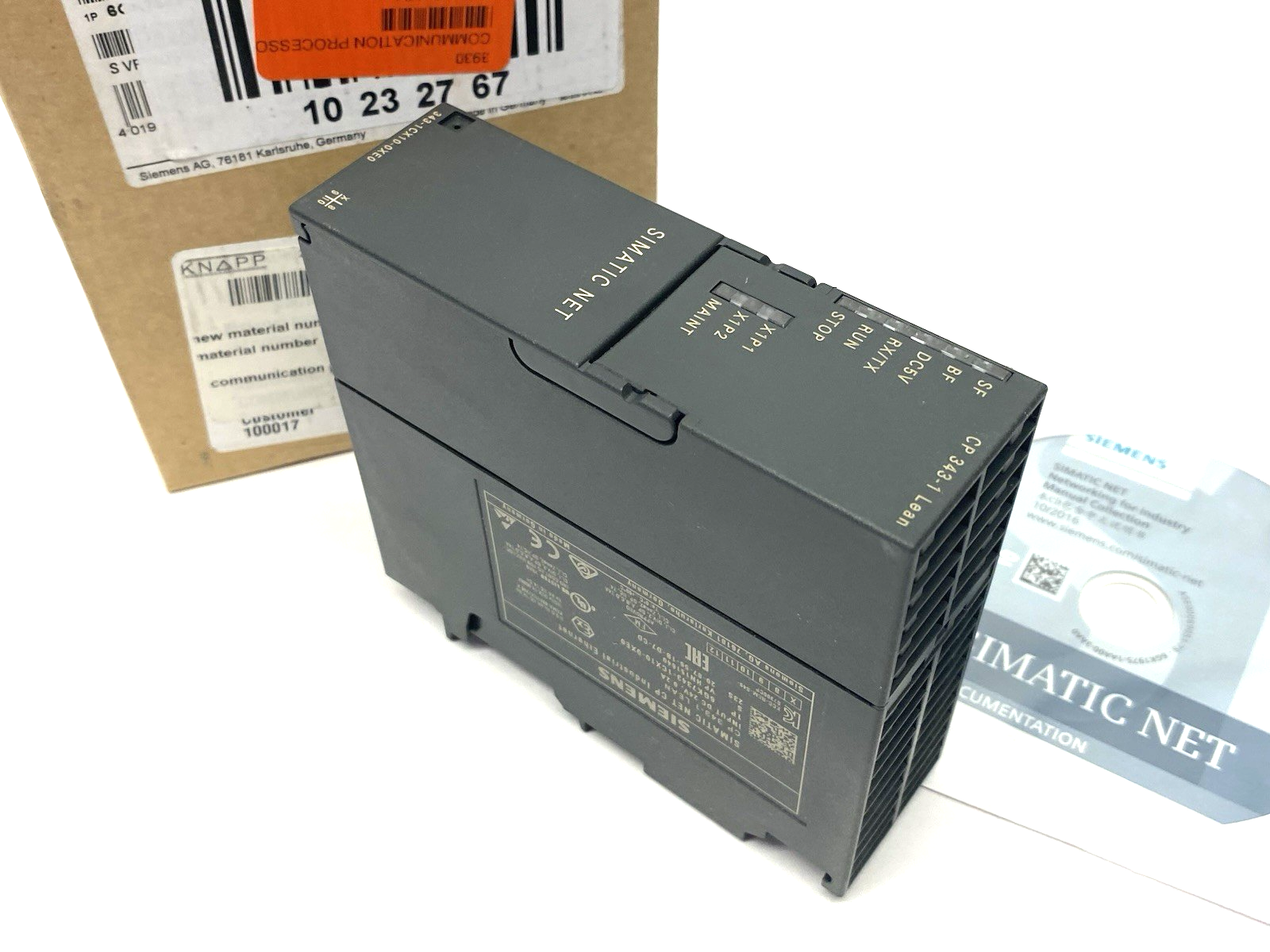 Siemens 6GK7343-1CX10-0XE0 SIMATIC S7-300 Communications Processor CP 343-1 Lean - Maverick Industrial Sales