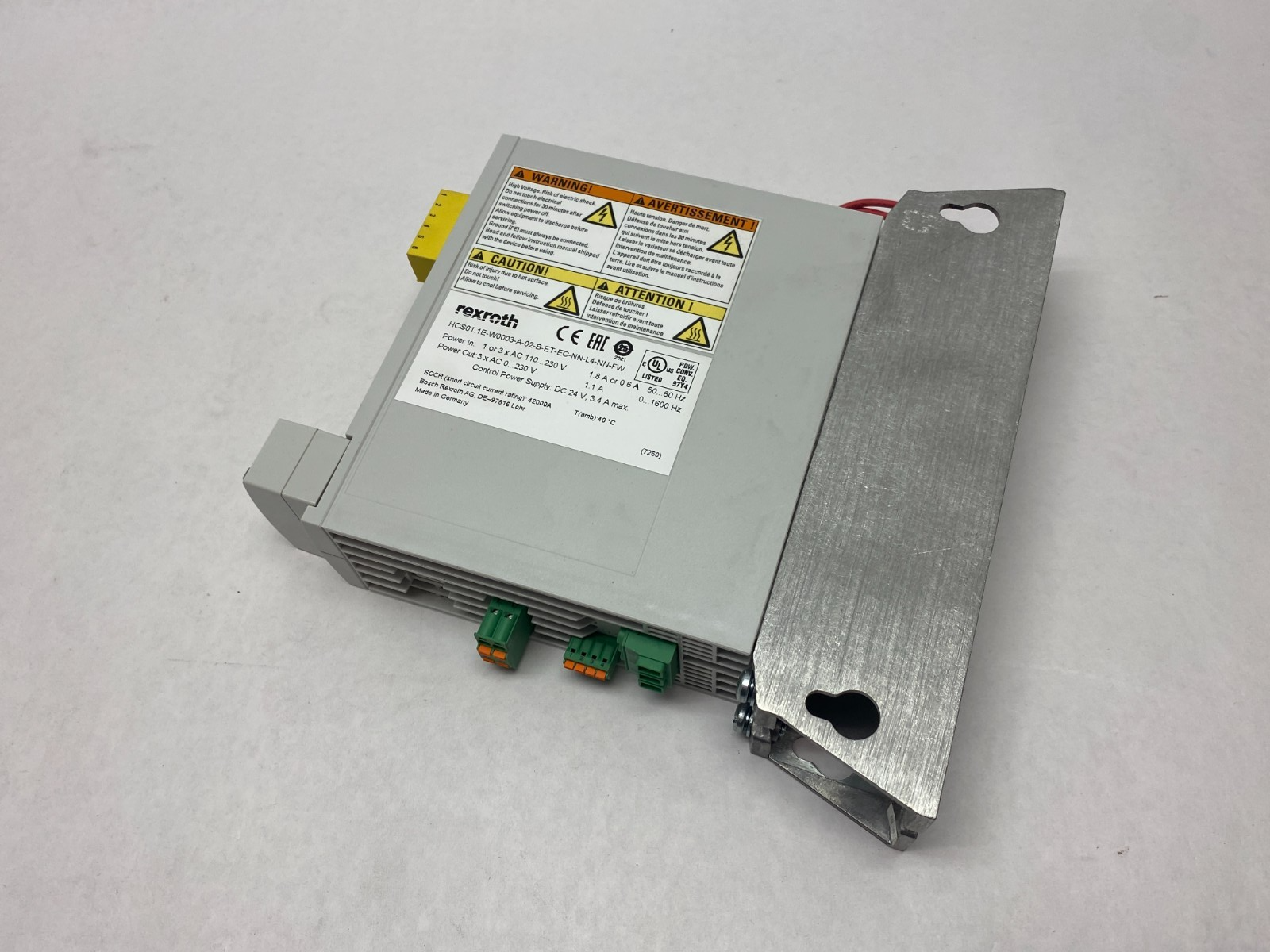 Bosch Rexroth R911331614 IndraDrive Con. HCS01.1E-W0003-A-02-B-ET-EC-NN-L4-NN-FW - Maverick Industrial Sales