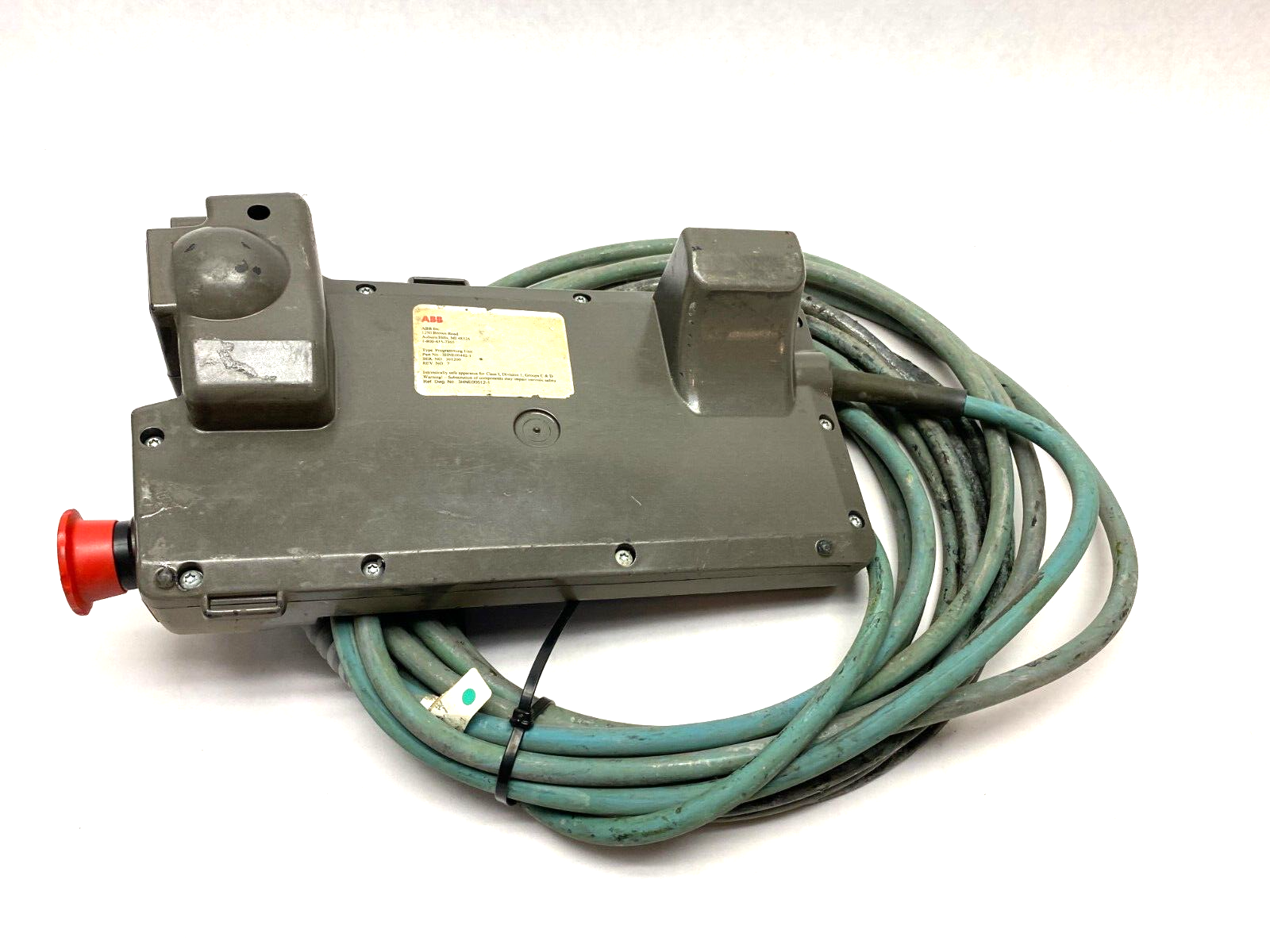 3HNE00442-1 | ABB Robot Teach Pendant REV 7 - Used - Maverick Industrial Sales