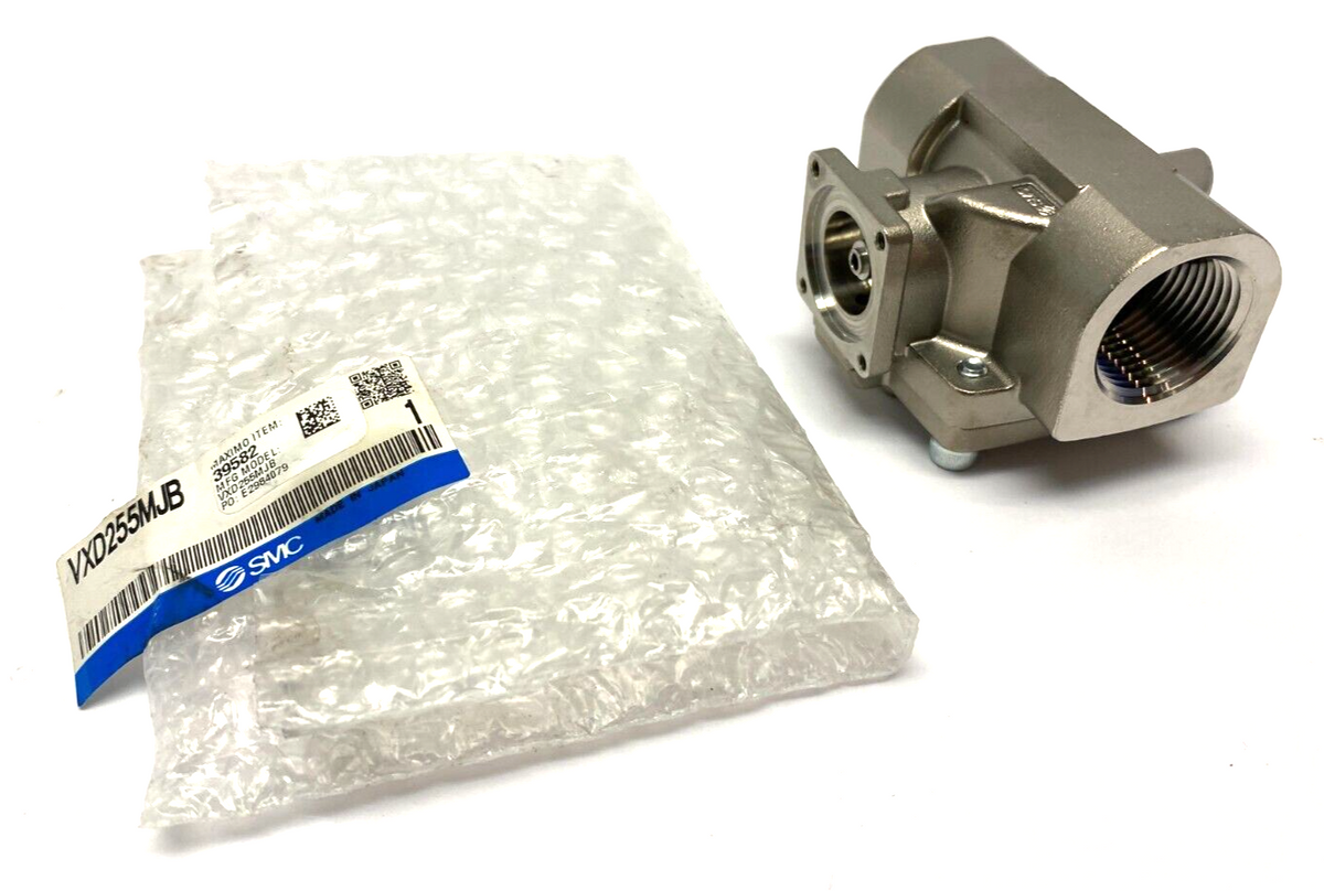 VXD255MJB | SMC Pilot Operated Solenoid Valve 2-Port - Maverick Industrial Sales