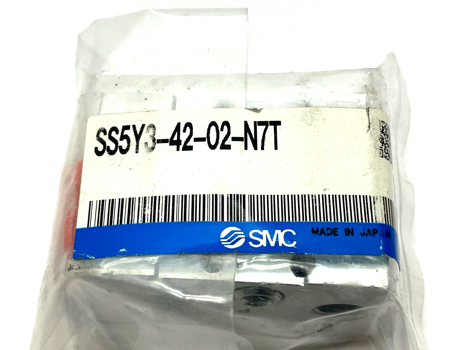SMC SS5Y3-42-02-N7T Manifold Base Mount SY3000 Series - Maverick Industrial Sales
