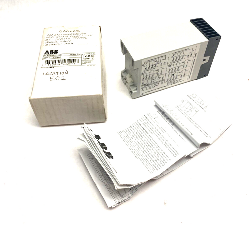 ABB 2TLA010002R0400 Jokab Safety Control Relay - Maverick Industrial Sales