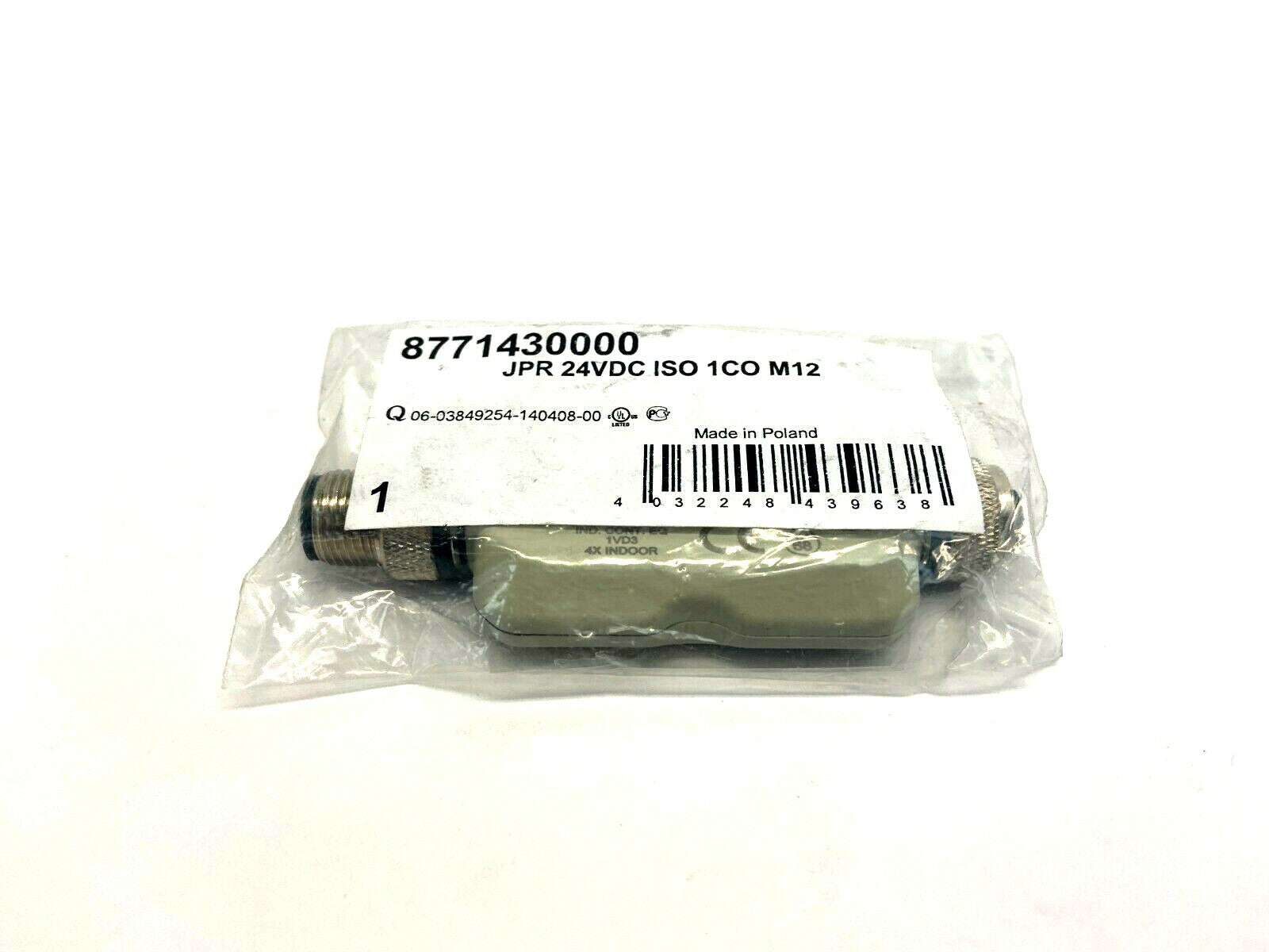 8771430000 | Weidmuller Jackpac Relay Module 24VDC - New - Maverick Industrial Sales