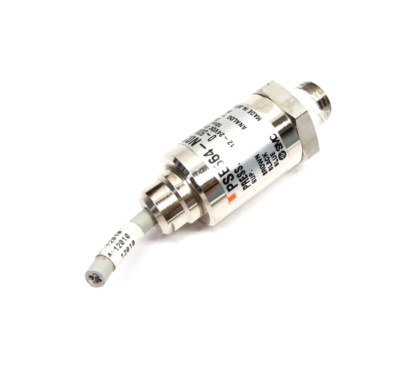 SMC PSE564-N02 General Fluid Switch/Pressure Sensor 0-500kPa 12-24VDC 1/4" NPT - Maverick Industrial Sales