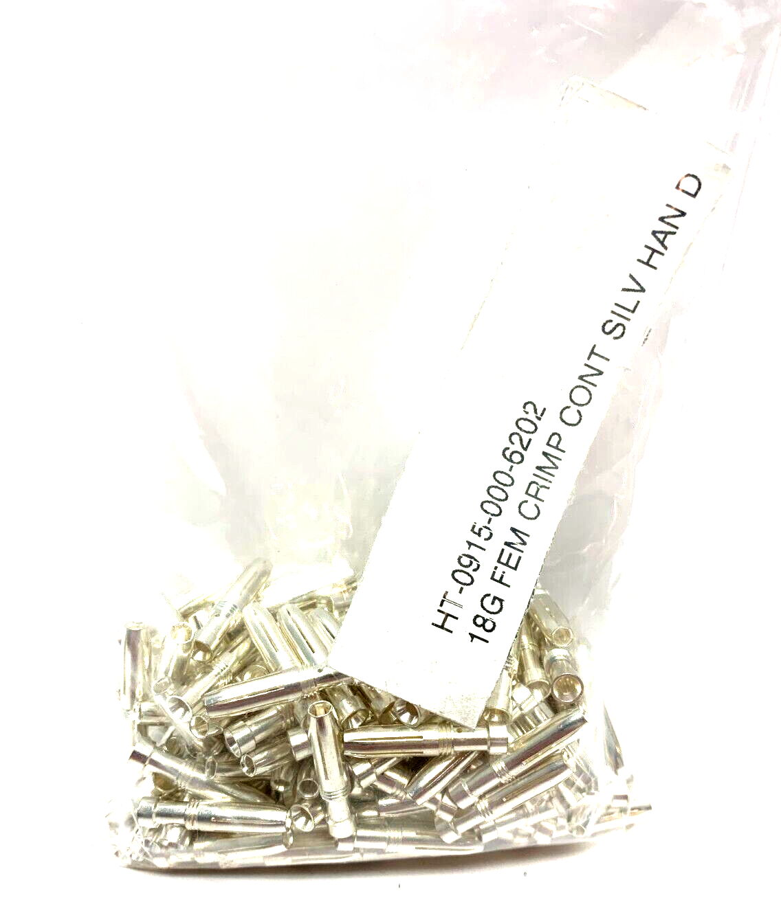 Harting 09150006202 Han D Female Crimp Connector Silver BAG OF 150 - Maverick Industrial Sales