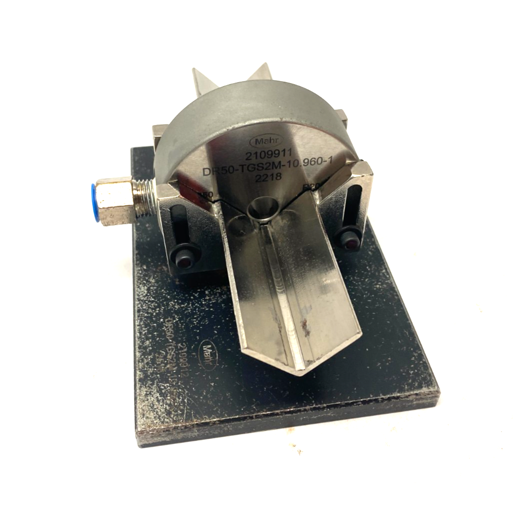 Mahr 2109911 Dimensionair 2-Jet Air Ring Gauge DR50-TGS2M-10.960-1 w/ Base Plate - Maverick Industrial Sales