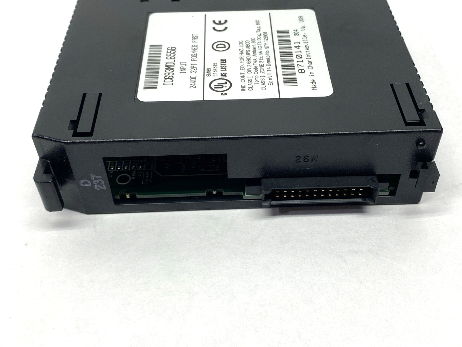 IC693MDL655G | GE Fanuc Positive/Negative Logic Input Module 32-Point 24VDC - Used - Maverick Industrial Sales