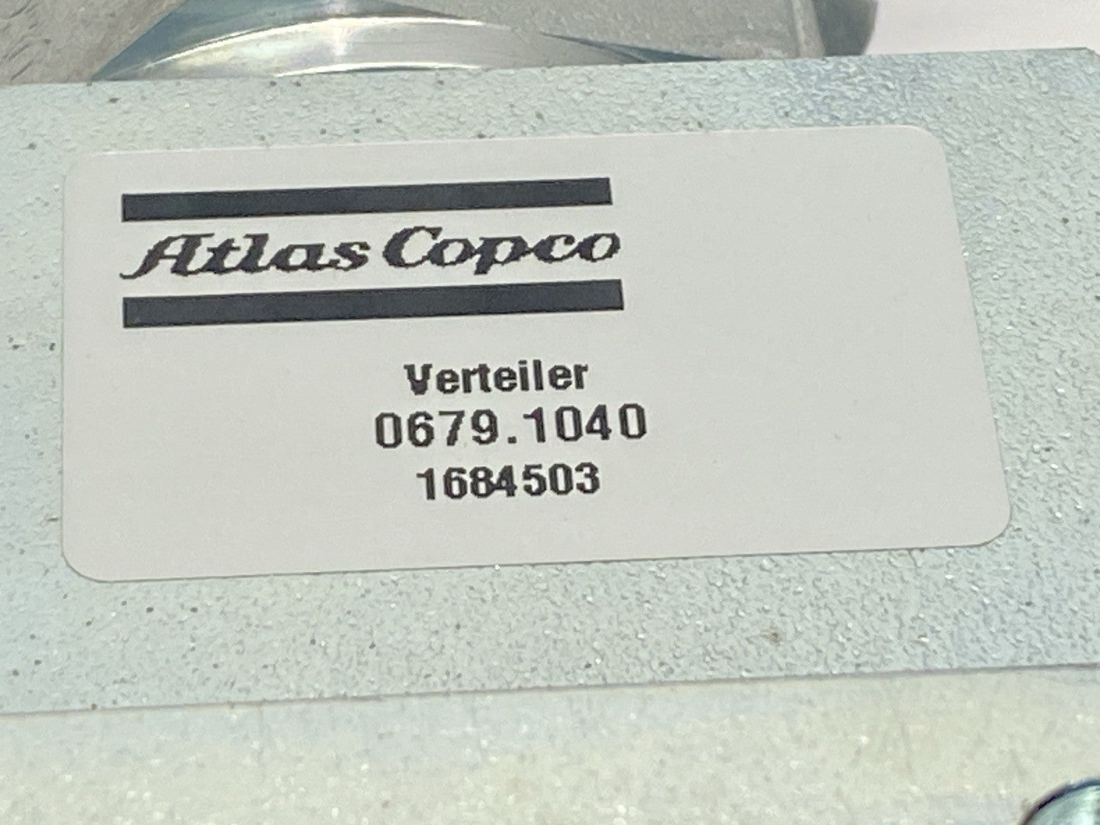 Atlas Copco 679.104 Distribution Pipe Verteiler - Maverick Industrial Sales