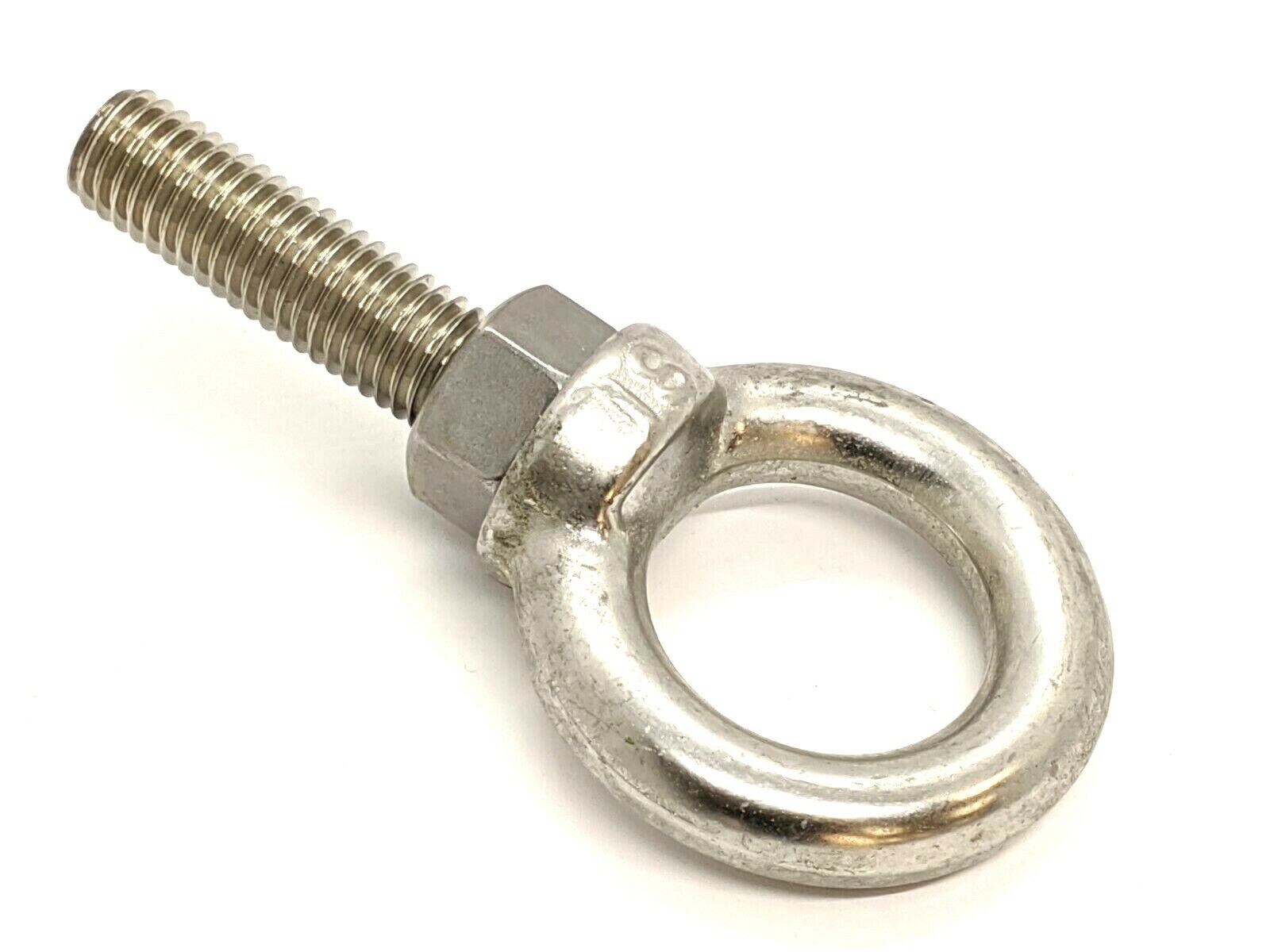 MiSUMi B-1131-12 Stainless Steel Long-Neck Eye Bolt M12, 50mm L - Maverick Industrial Sales