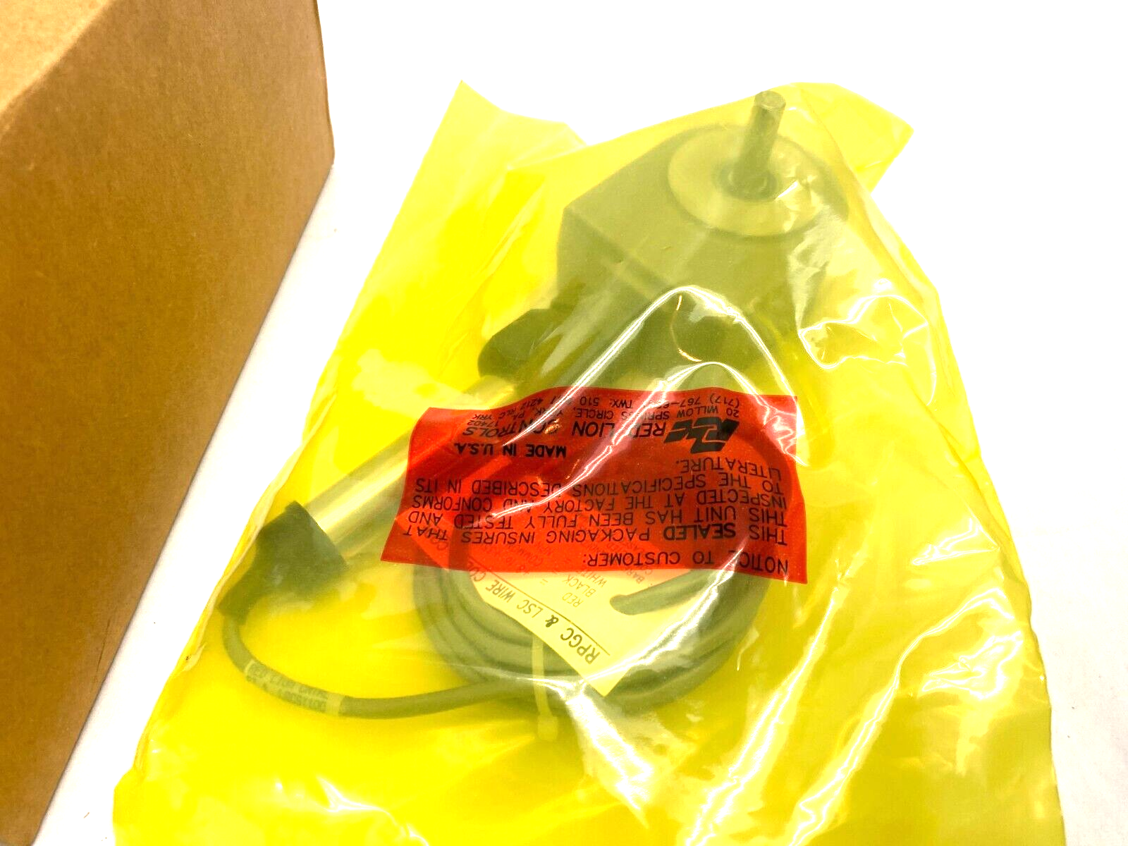 Red Lion Controls LSCSY100 Single-Channel Output Length Sensor 3/8" Shaft - Maverick Industrial Sales