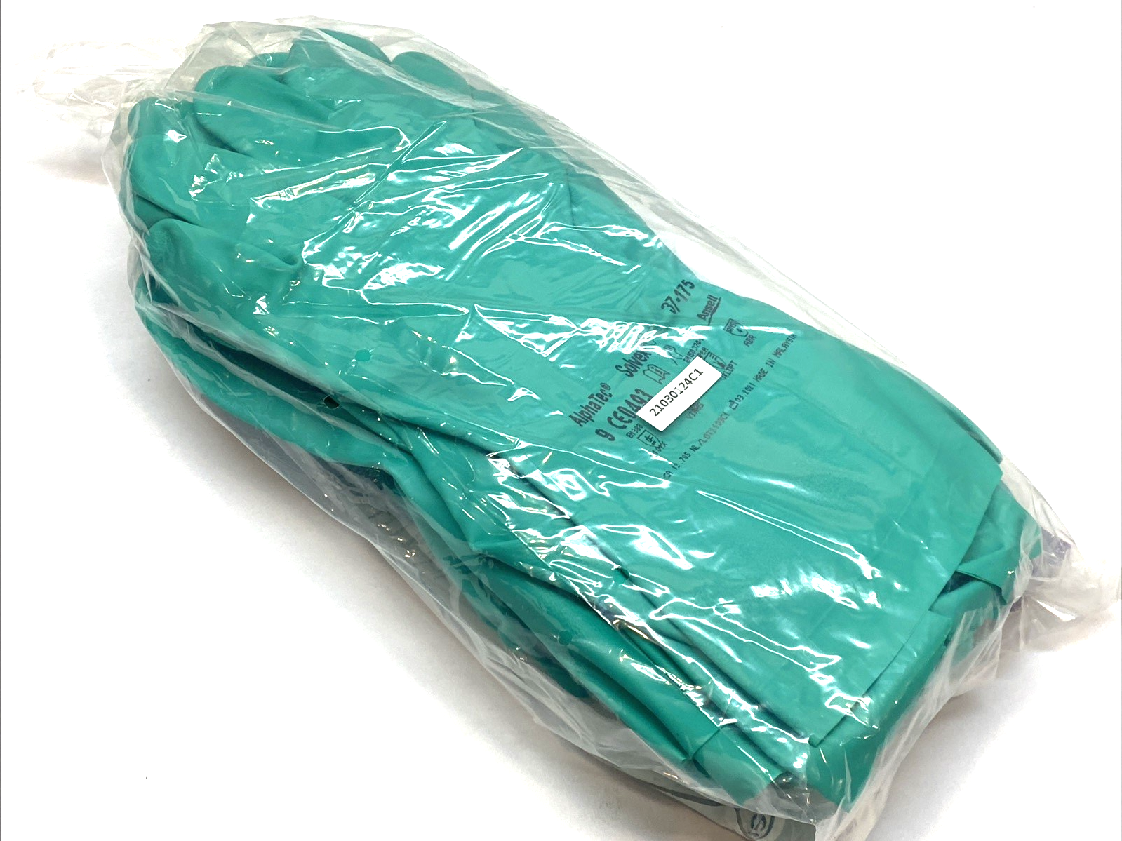 Ansell AlphaTec 37-175 Nitrile Chemical Gloves 13" Large S-15398L PKG OF 12 - Maverick Industrial Sales