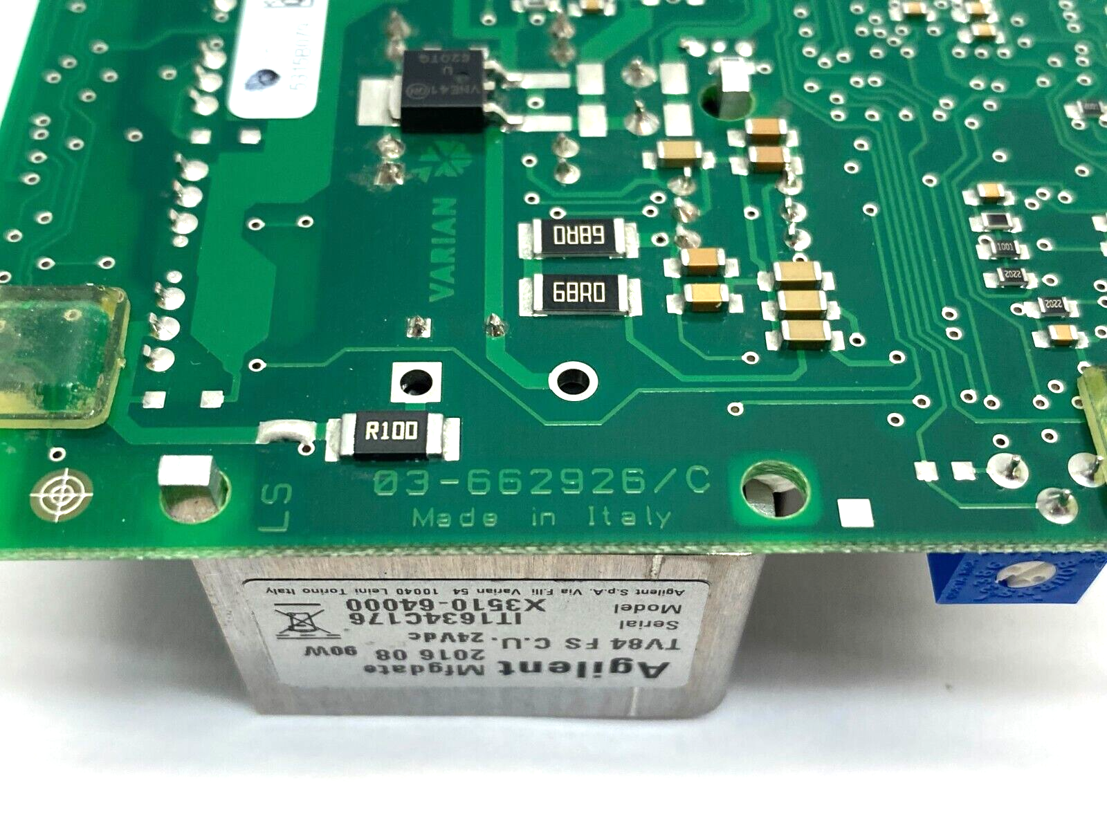 Agilent X3510-64000 Varian TwisTorr 84 FS-AG PCB Rack Controller - Maverick Industrial Sales