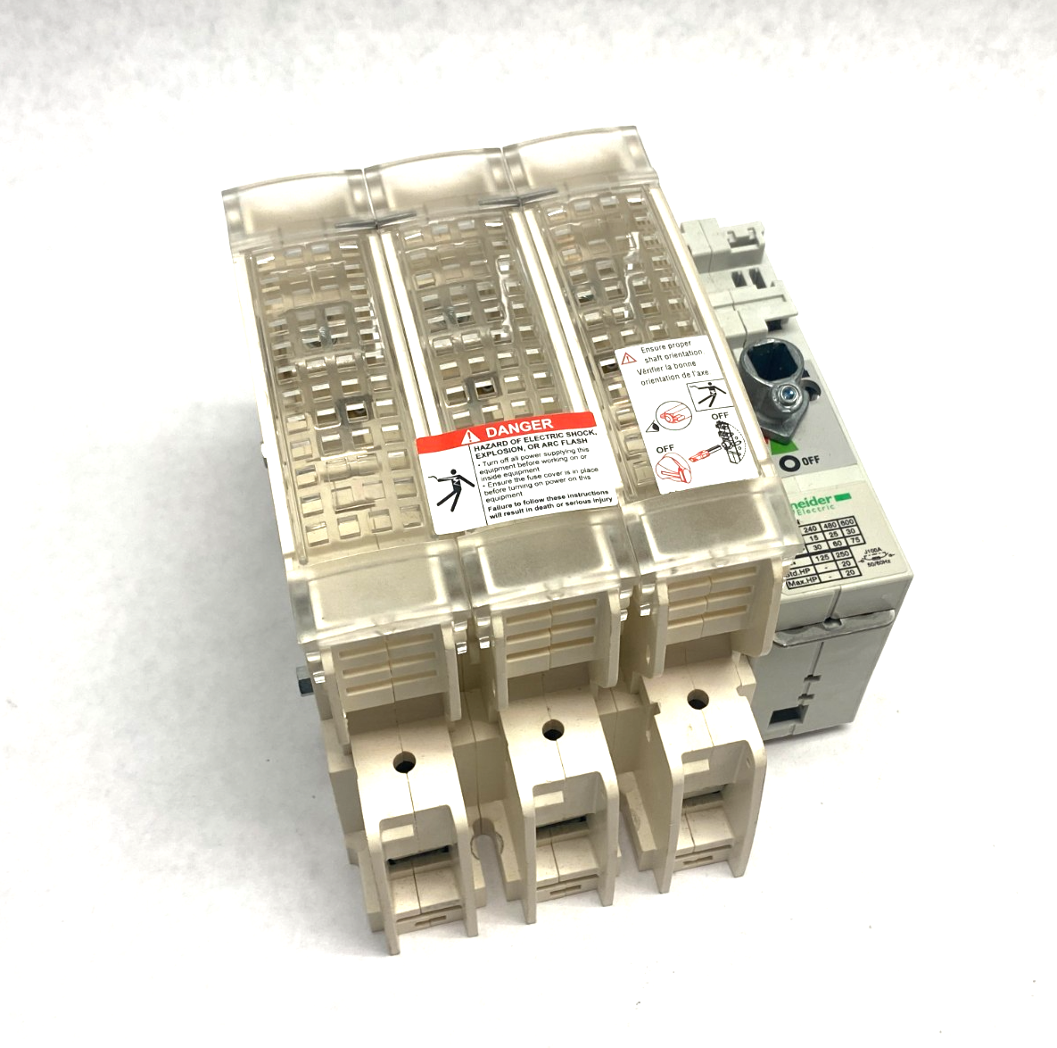 Schneider Electric GS2JU3N TeSys GE Fusible Disconnect Switch 3-Pole - Maverick Industrial Sales