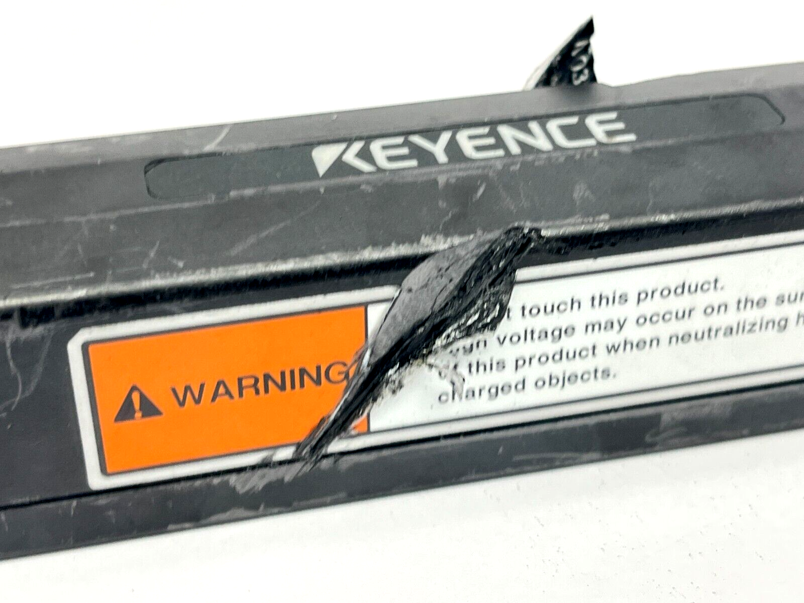 Keyence SJ-M031G High-performance Micro Static Eliminator DAMAGED - Maverick Industrial Sales