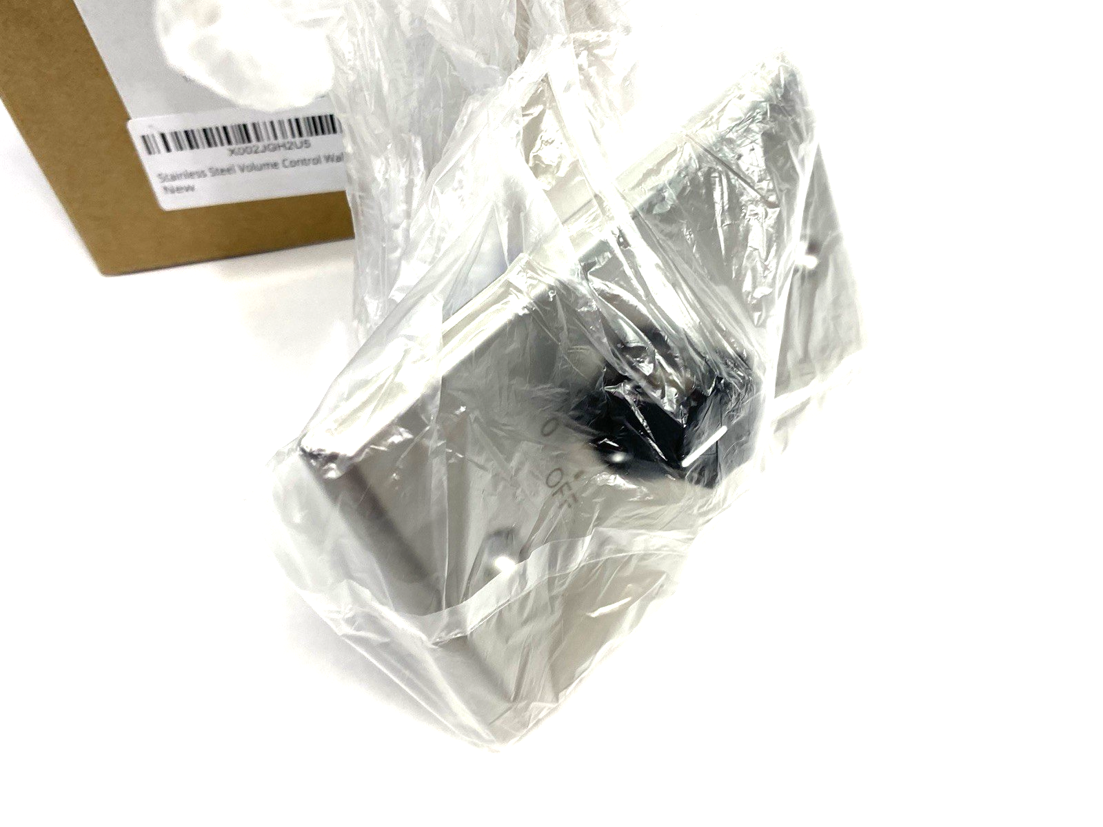 SAG0240 | Saga Elite Stainless Steel Volume Control Wall Plate (10W, 25 & 70V) - New – Open box - Maverick Industrial Sales