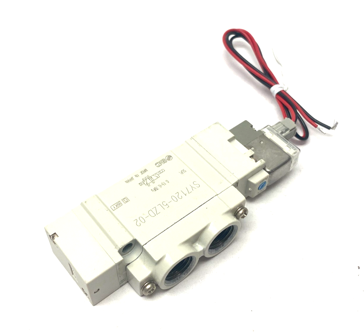 SMC 7120-5LZD-02 Solenoid Valve, 5-Port - Maverick Industrial Sales