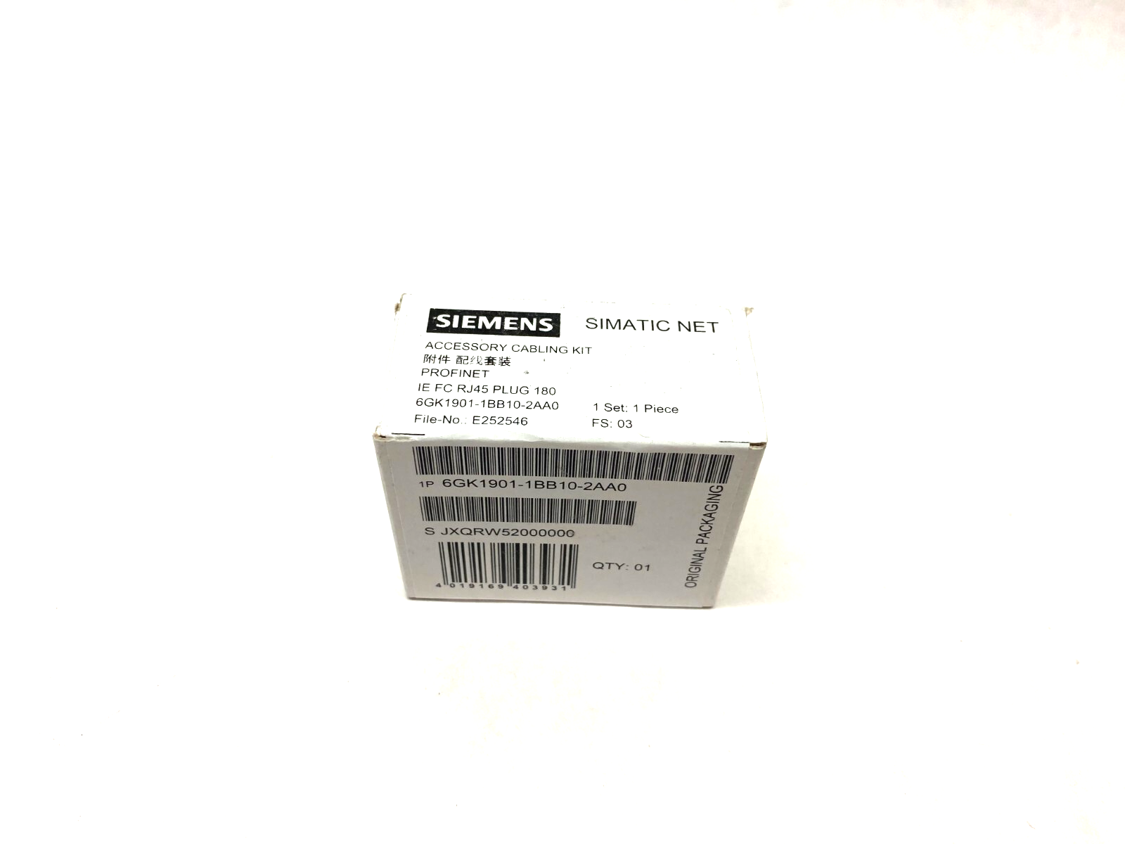 Siemens 6GK1901-1BB10-2AA0 Simatic NET Profinet Accessory Cabling Kit - Maverick Industrial Sales