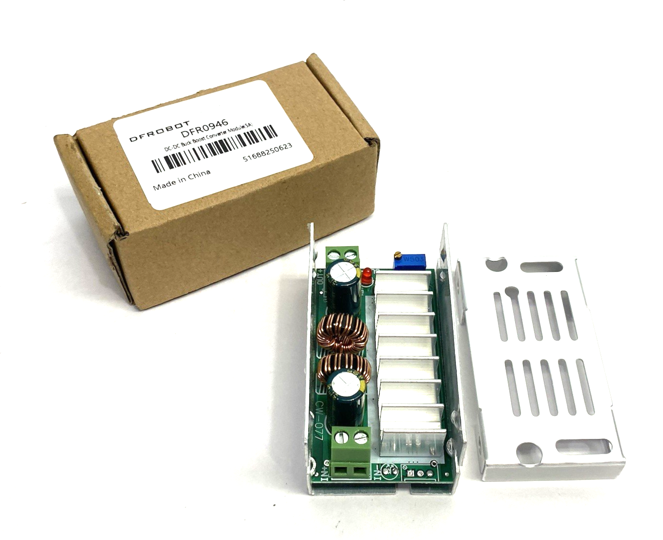 DFR0946 | DFROBOT DC-DC Buck Boost Converter Module - New Other - Maverick Industrial Sales