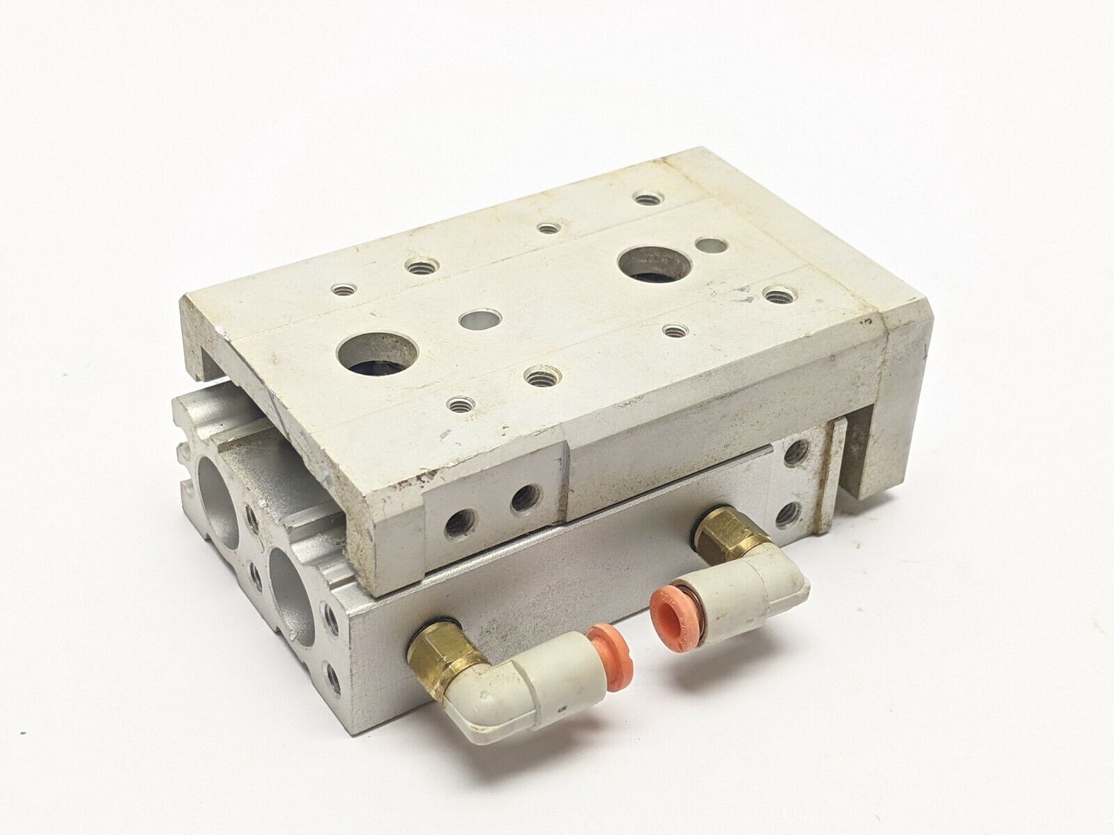 SMC MXS12-30 Guided Cylinder Dual Rod Slide Table 12mm Bore 30mm Stroke - Maverick Industrial Sales