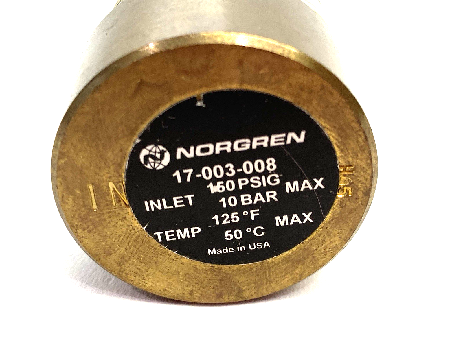 17-003-008 | Norgren Compact Flow Indicator, In-line, 1/4" NPT - New – Open box - Maverick Industrial Sales