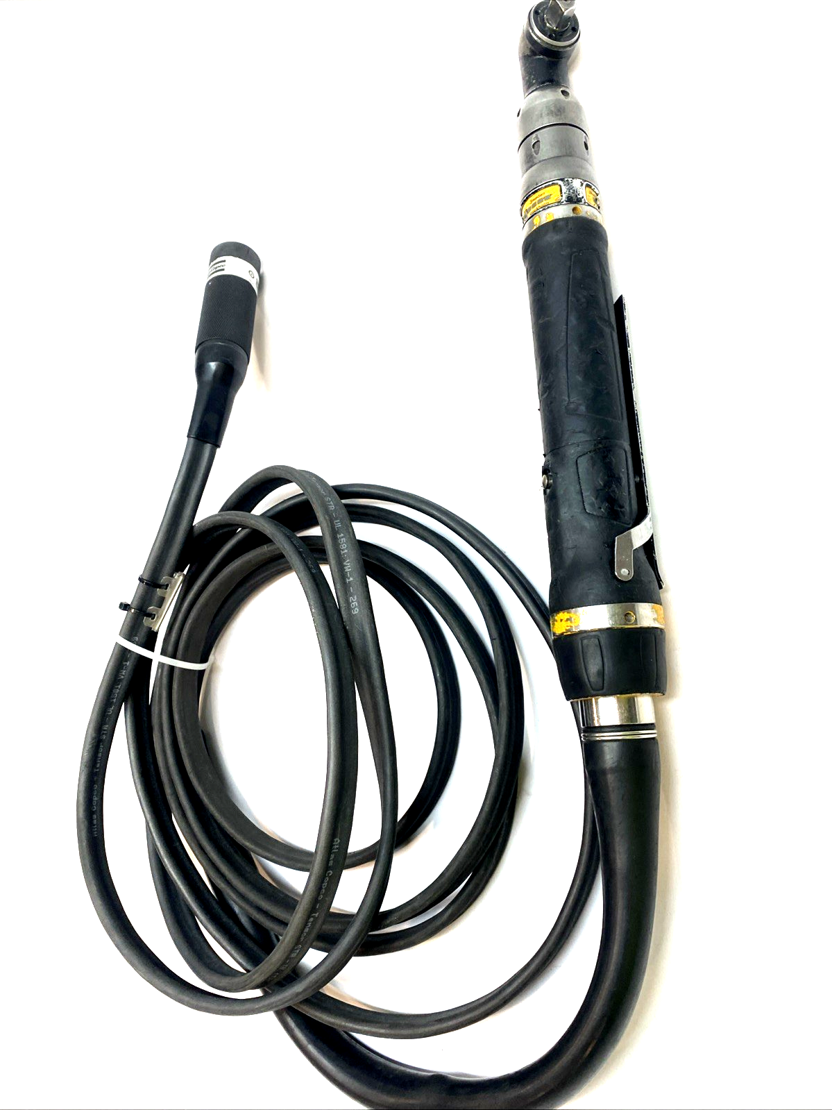 Atlas Copco SE-105-23 Pneumatic Driver W/ 4220263610 Tool Cable Assembly - Maverick Industrial Sales